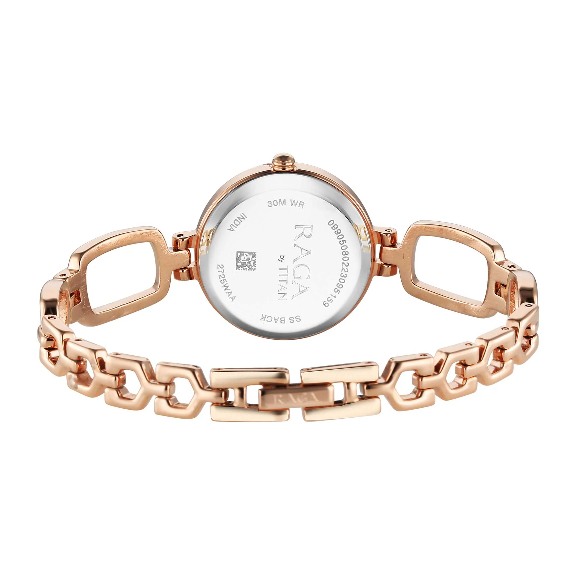 Titan Raga Rose Gold Dial Watch for Women - Image 6