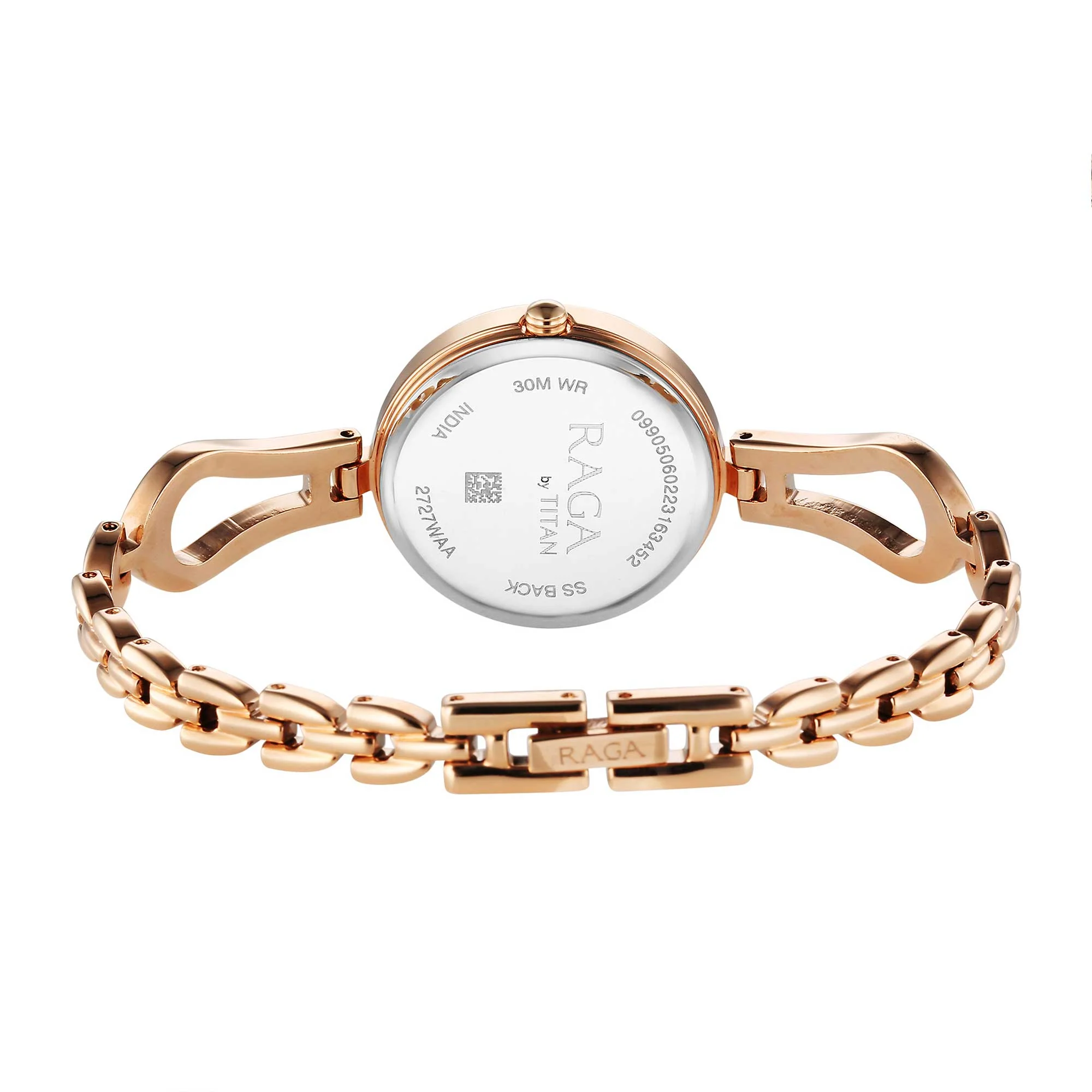Titan Raga Rose Gold Dial Watch for Women - Image 6