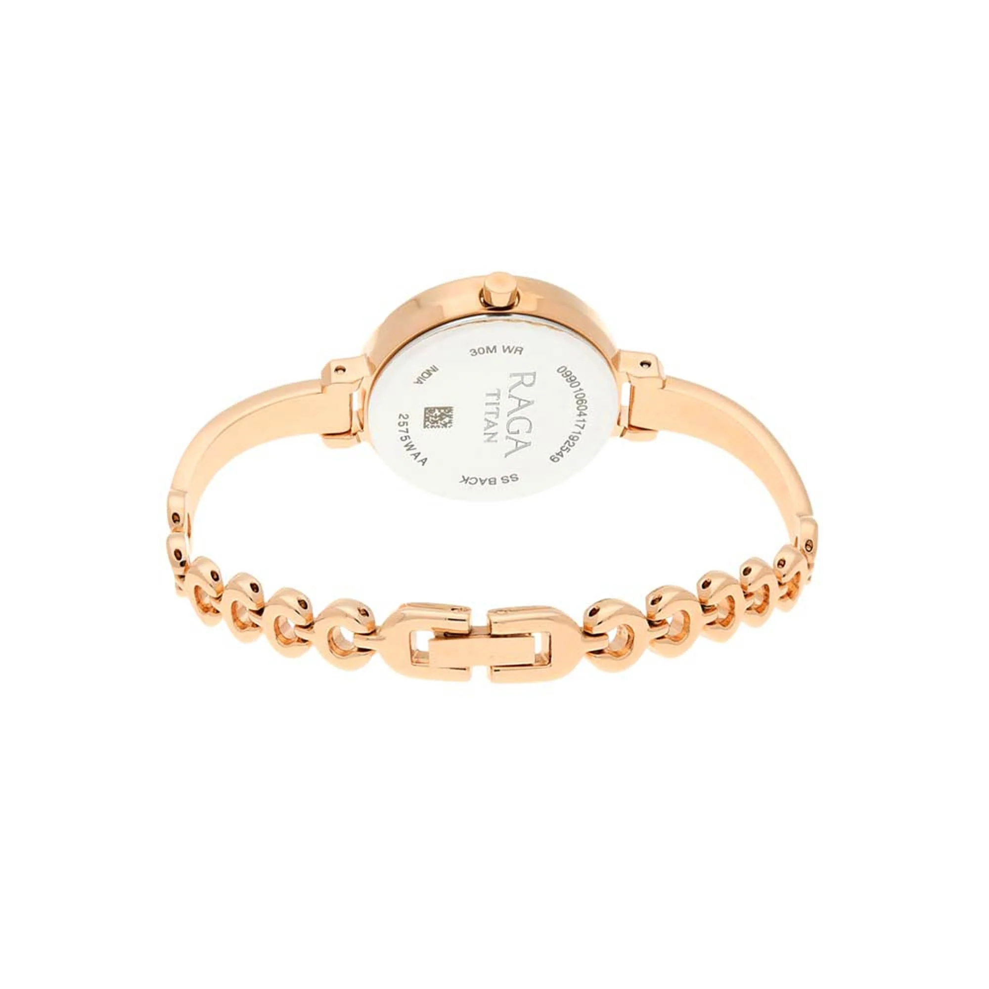 Titan Raga Viva Rose Gold Dial Women Watch With Metal Strap - Image 4