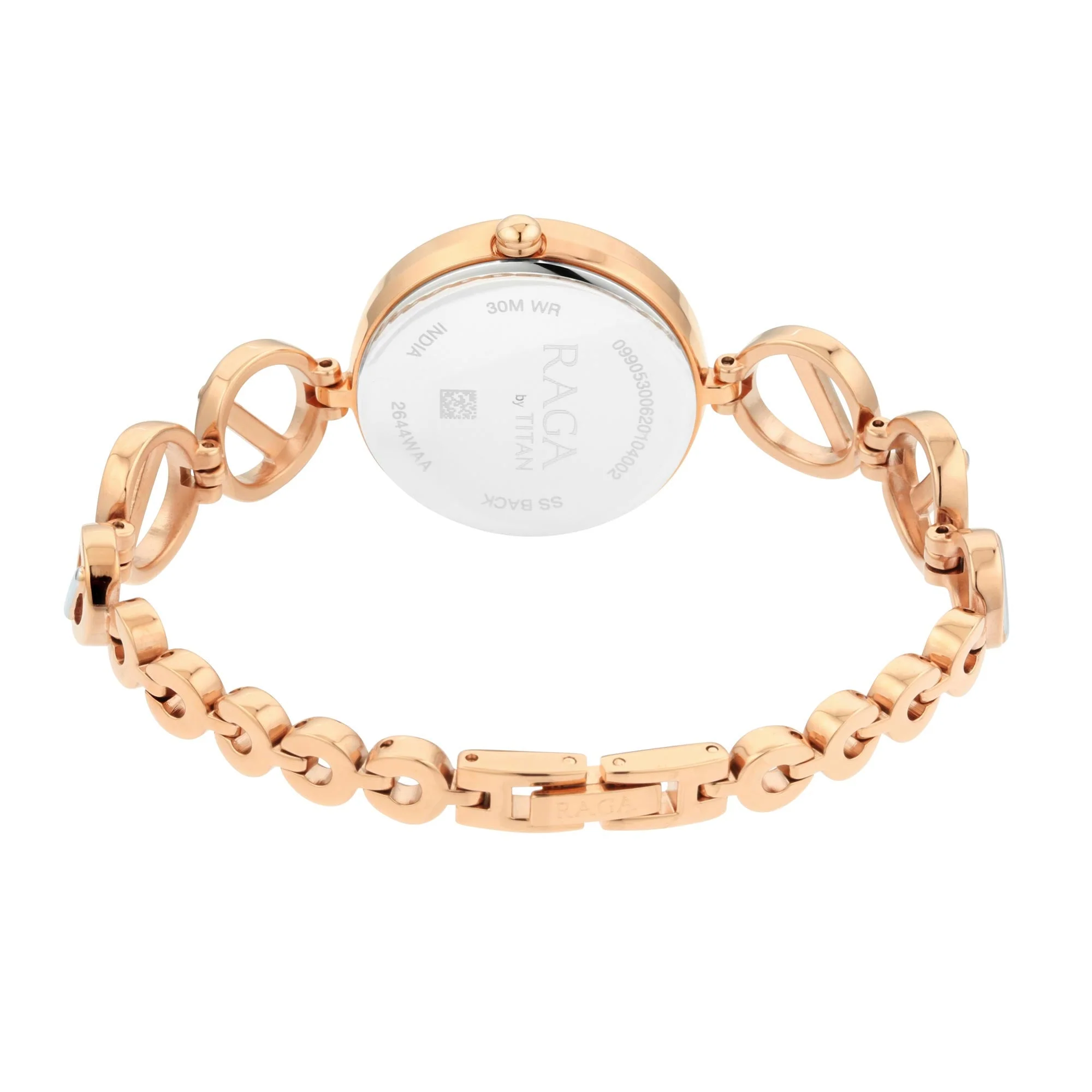 Titan Raga Viva Rose Gold Dial Women Watch With Metal Strap - Image 6