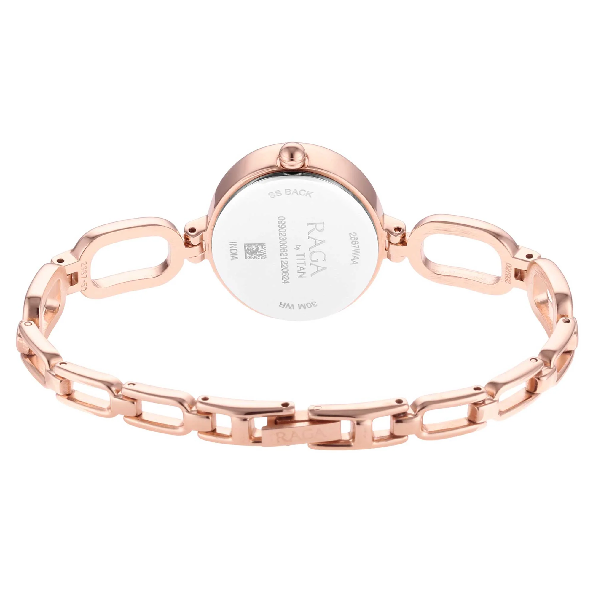 Titan Raga Viva Silver Dial Women Watch With Metal Strap - Image 4