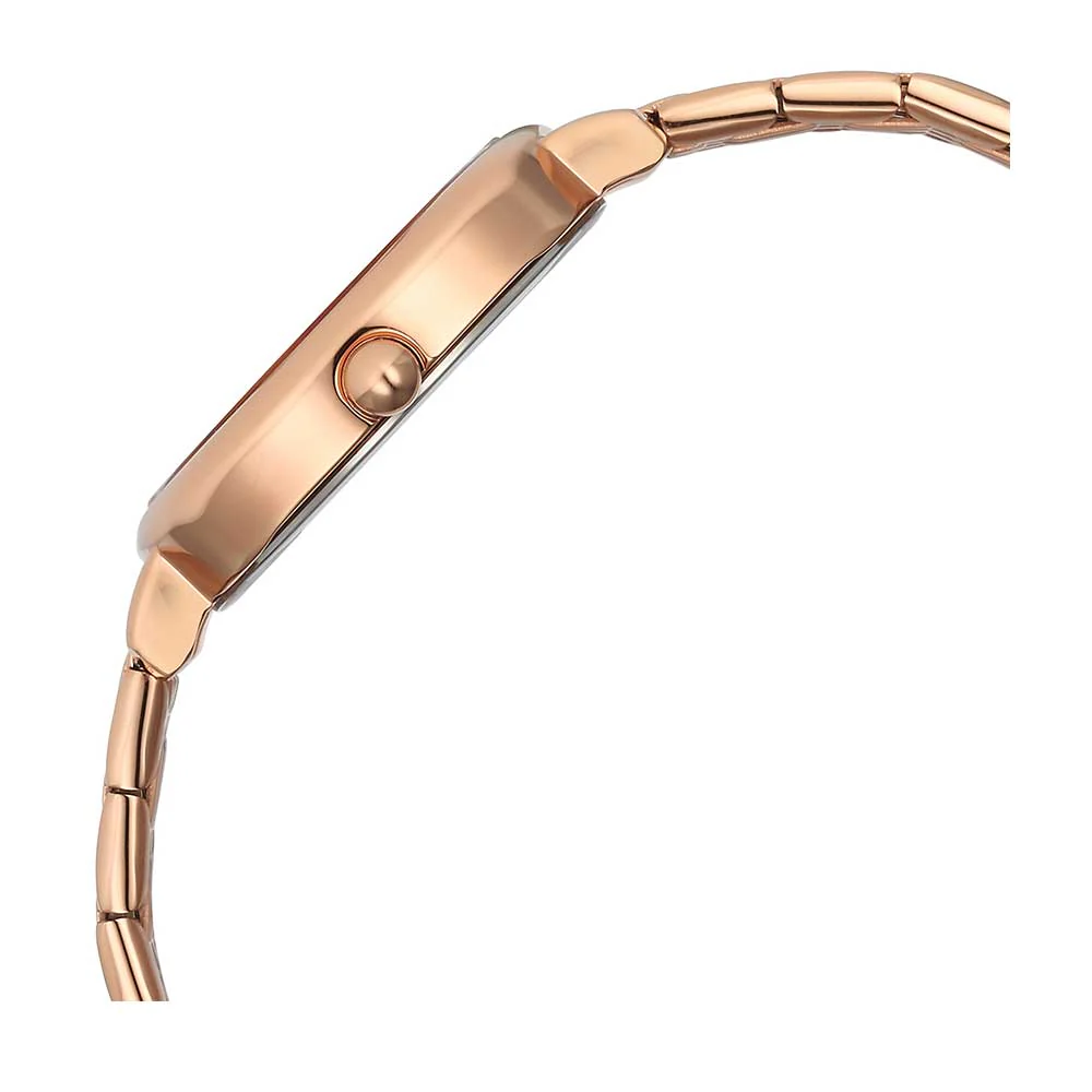 Titan Shaped Cases Brown Dial Metal Strap Watch - Image 5