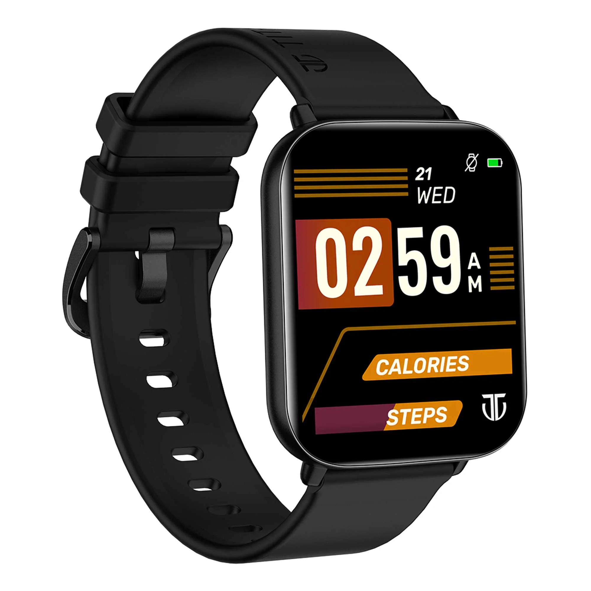 Titan Smart 2 Black Dial Smart Silicone Strap Watch for Unisex - Image 3