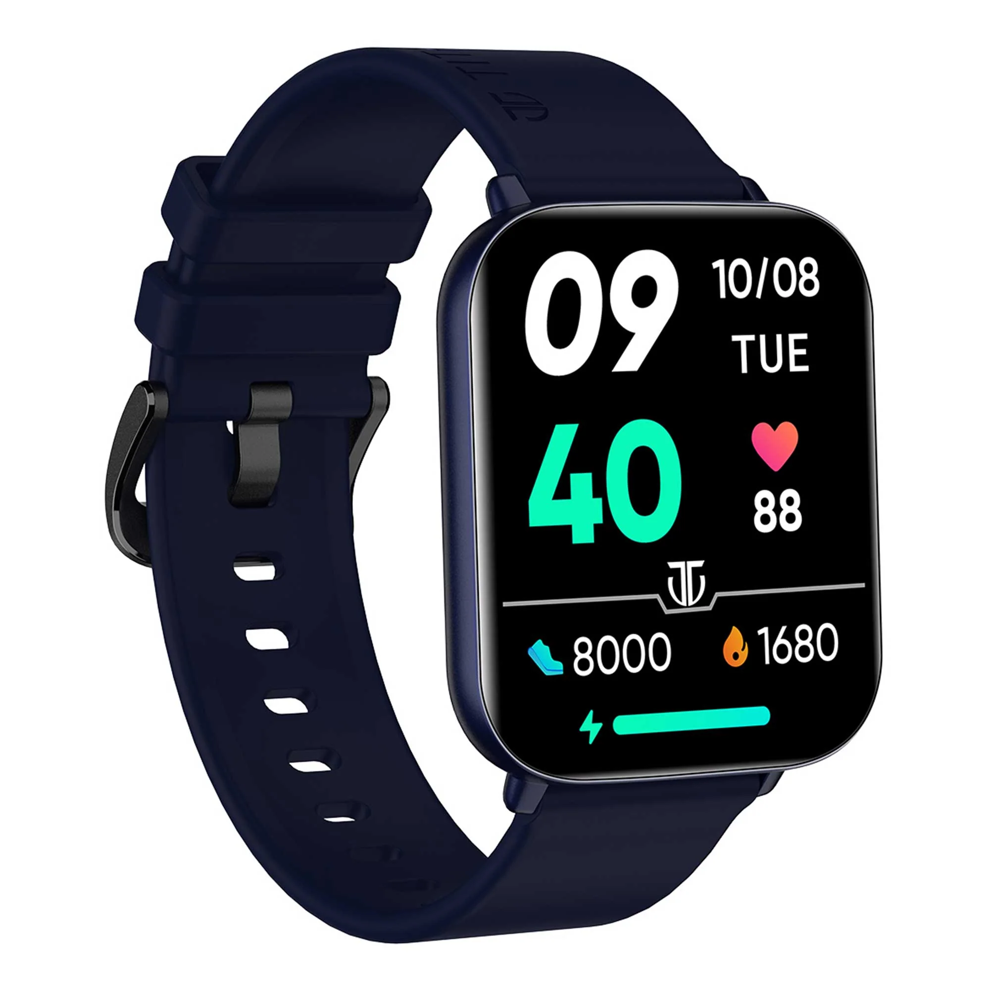 Titan Smart Watch Silicone Blue Strap watch for Unisex - Image 3