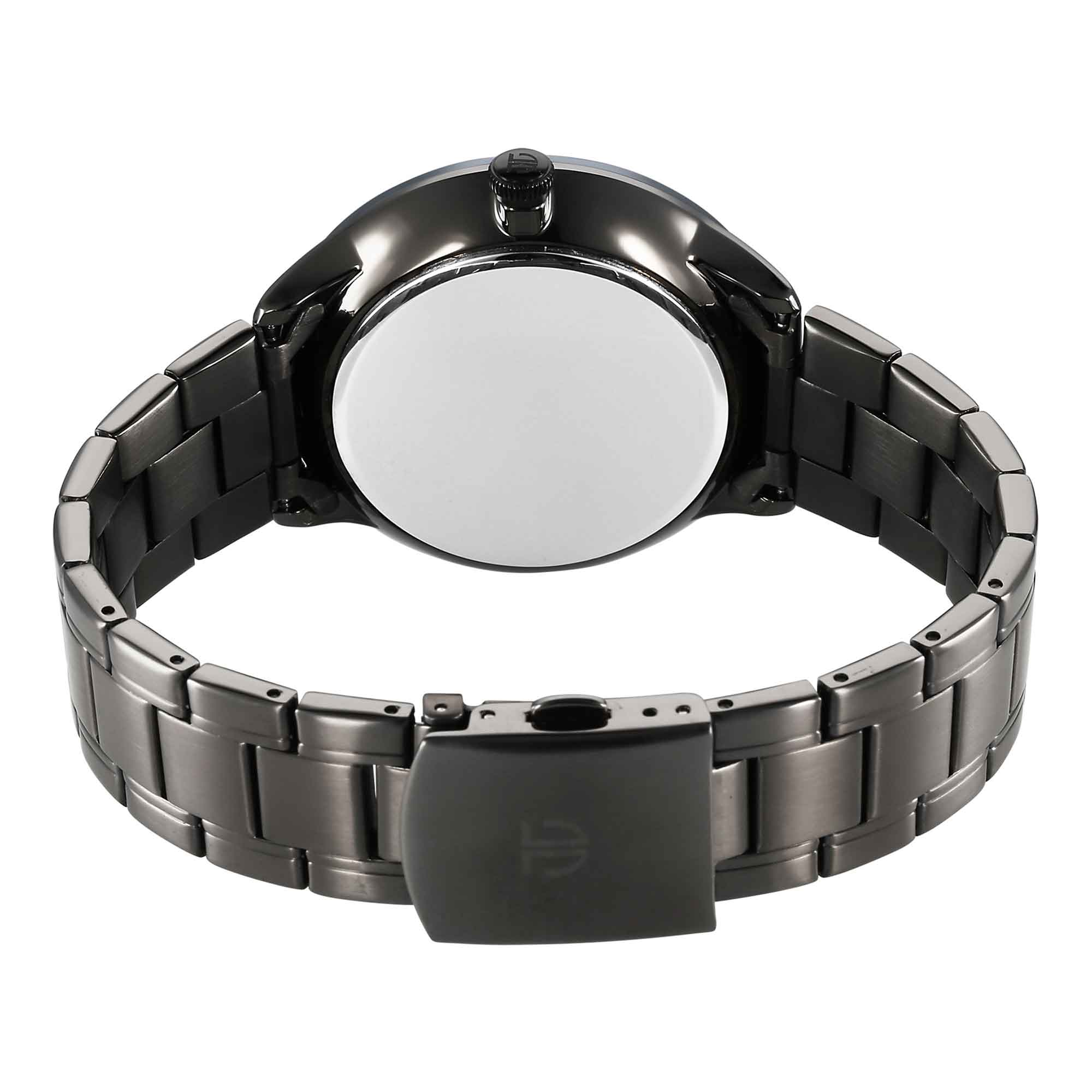 Titan Stellar Caelum Sun Moon Grey Sub-Dial Watch - Image 4