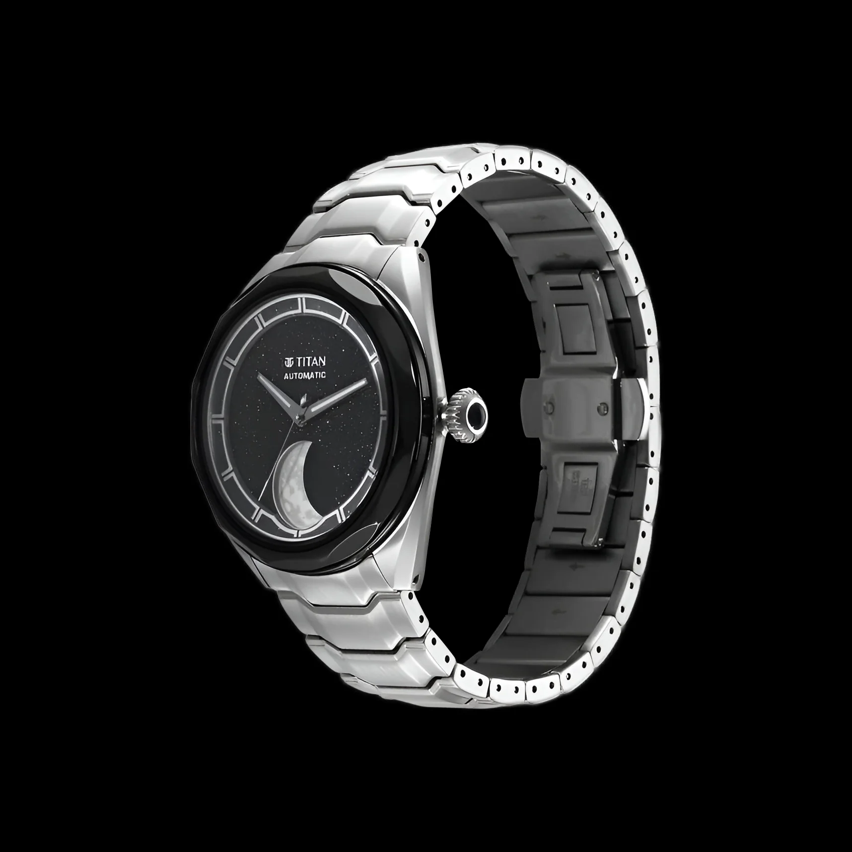 Titan Stellar Luna Aventurine Automatic Watch - Image 4