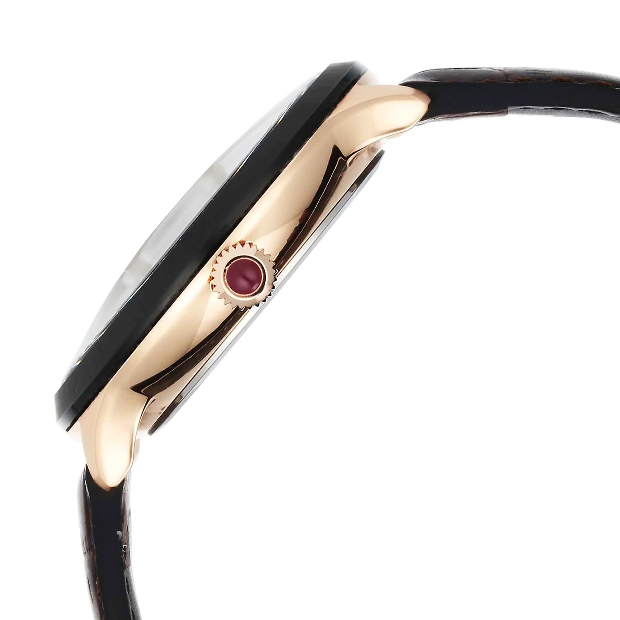 Titan Stellar Luna Sun Moon Disc Brown Dial Watch - Image 3
