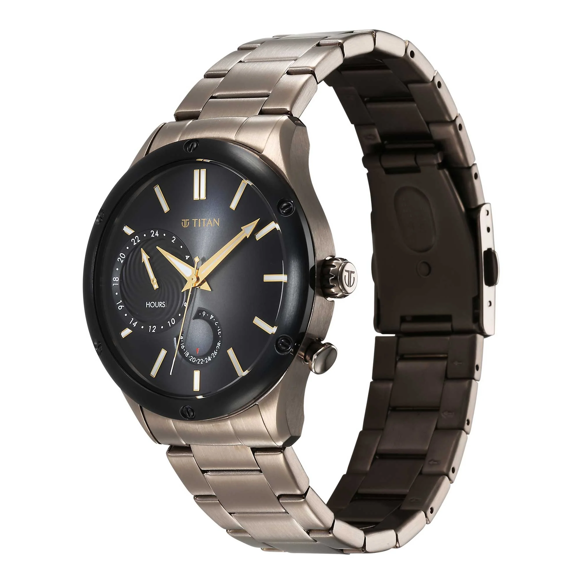 Titan Stellar Brown Dial Multifunctional Analog Watch - Image 4