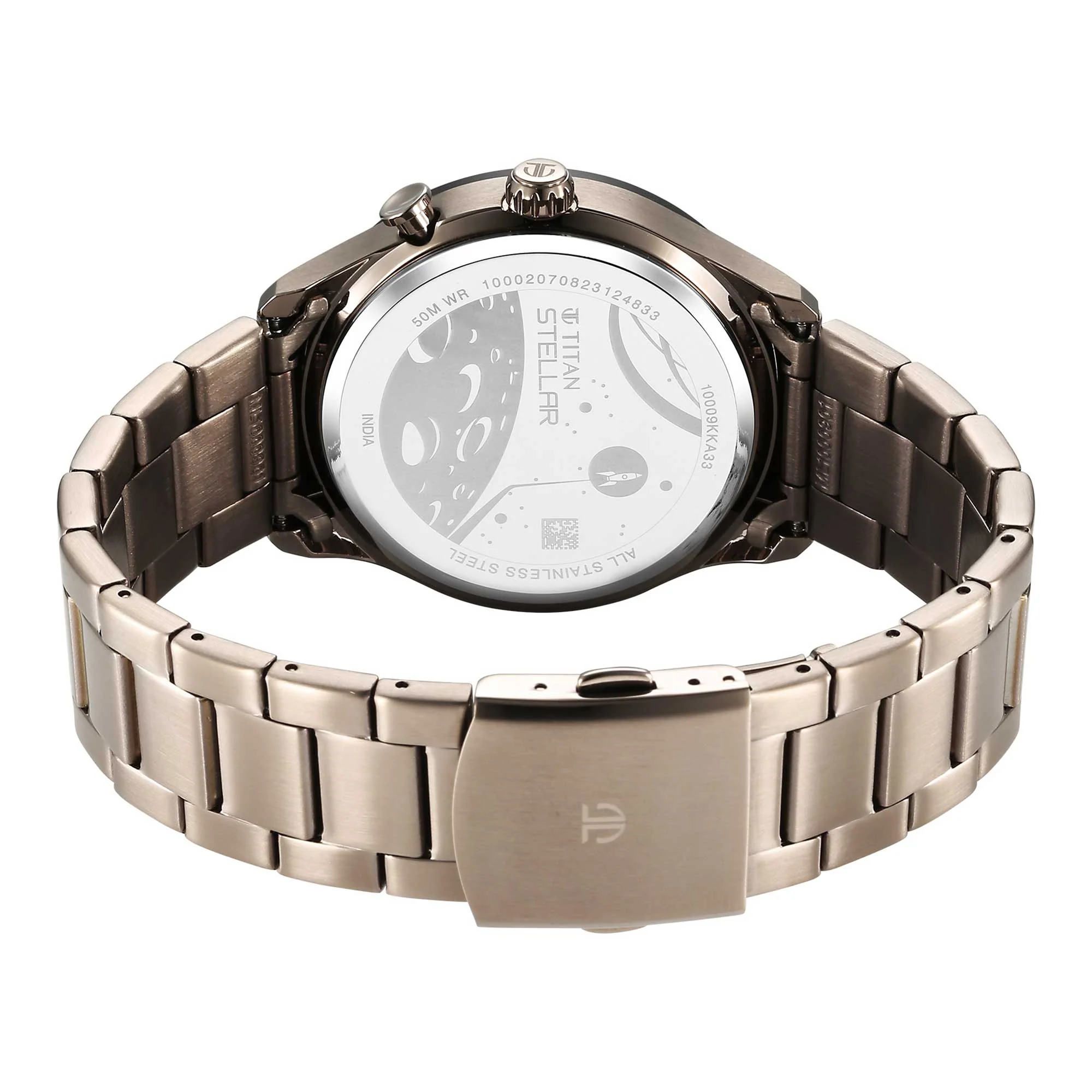 Titan Stellar Brown Dial Multifunctional Analog Watch - Image 6