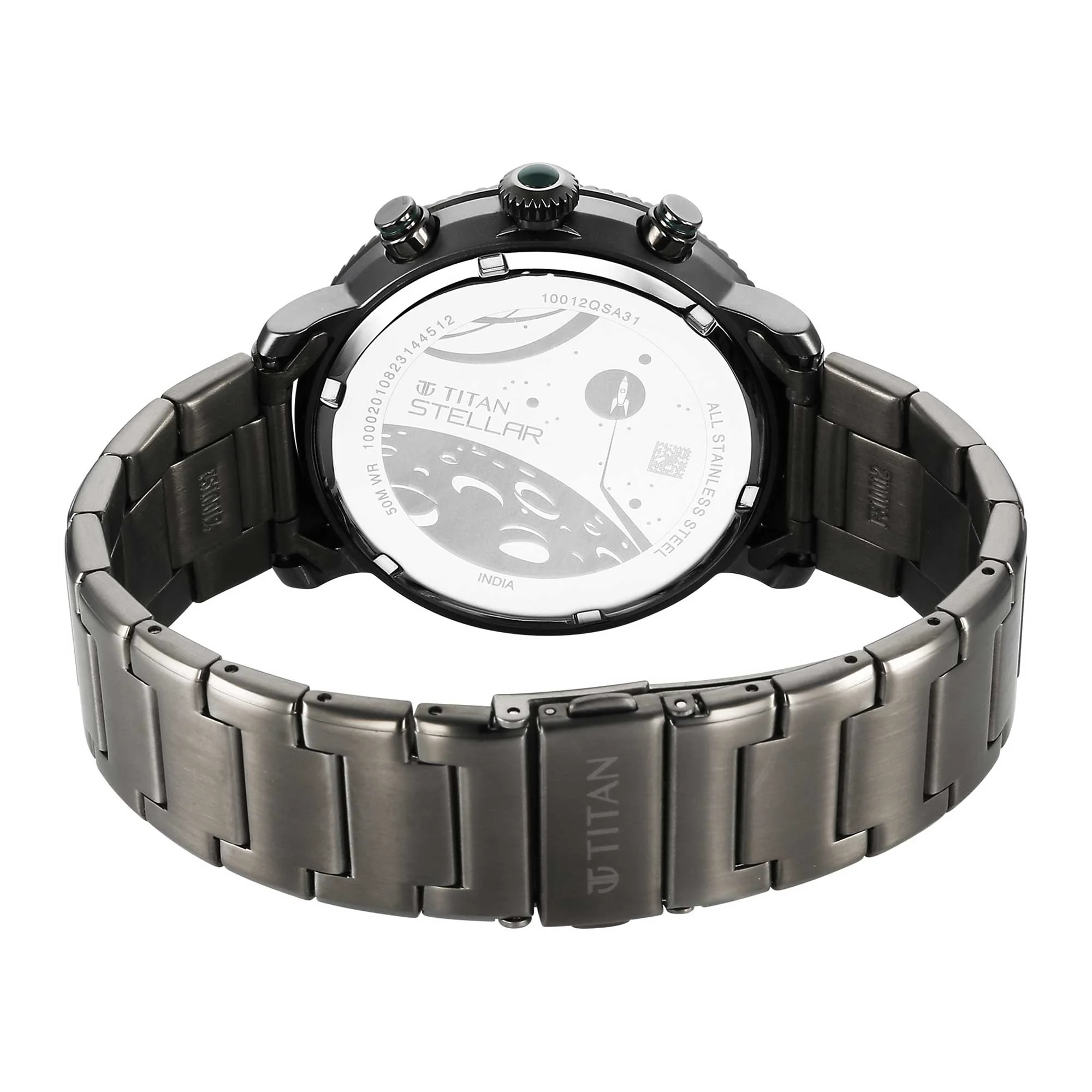 Titan Stellar Green Dial Multifunctional Analog Watch - Image 6