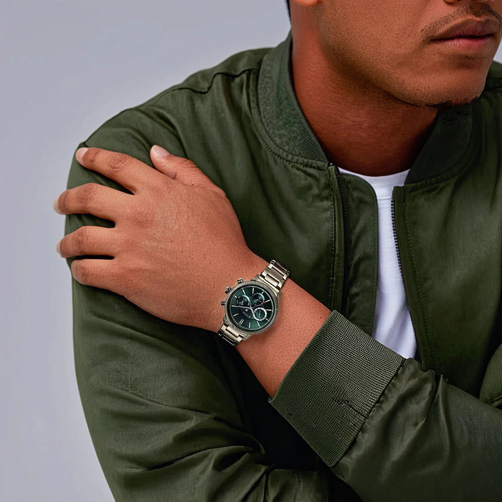 Titan Stellar Green Dial Multifunctional Analog Watch - Image 8