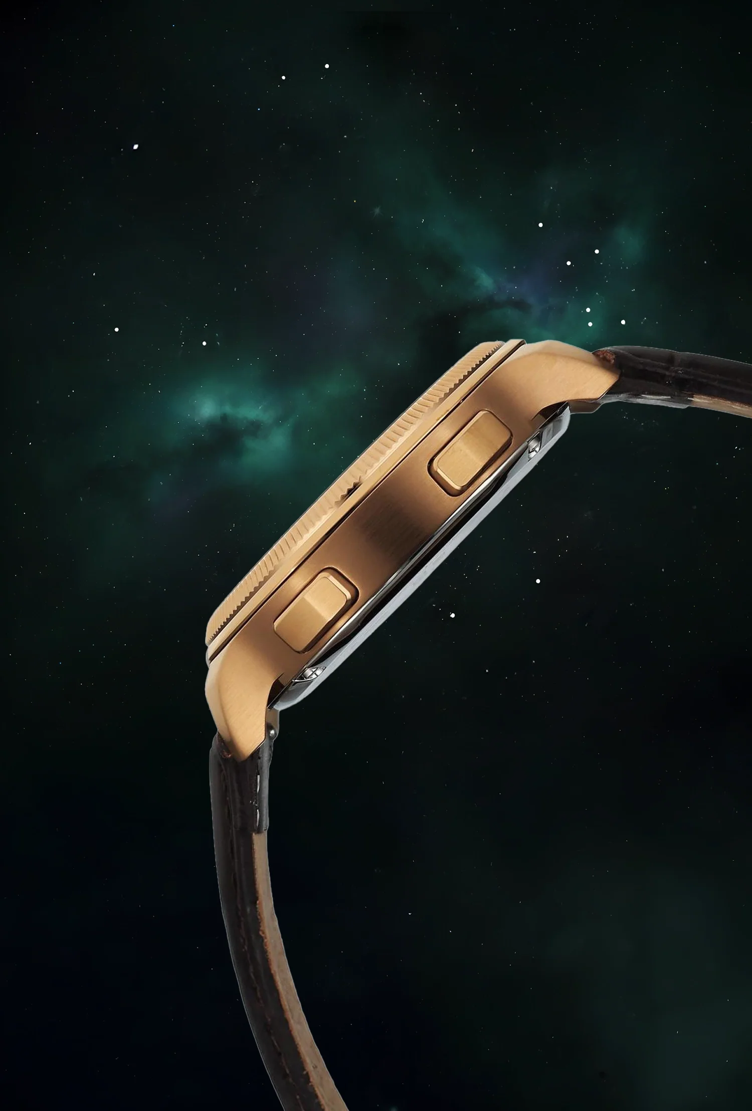 Titan Stellar Jumping Hour Micromotors Dual Moonphase Watch - Image 5