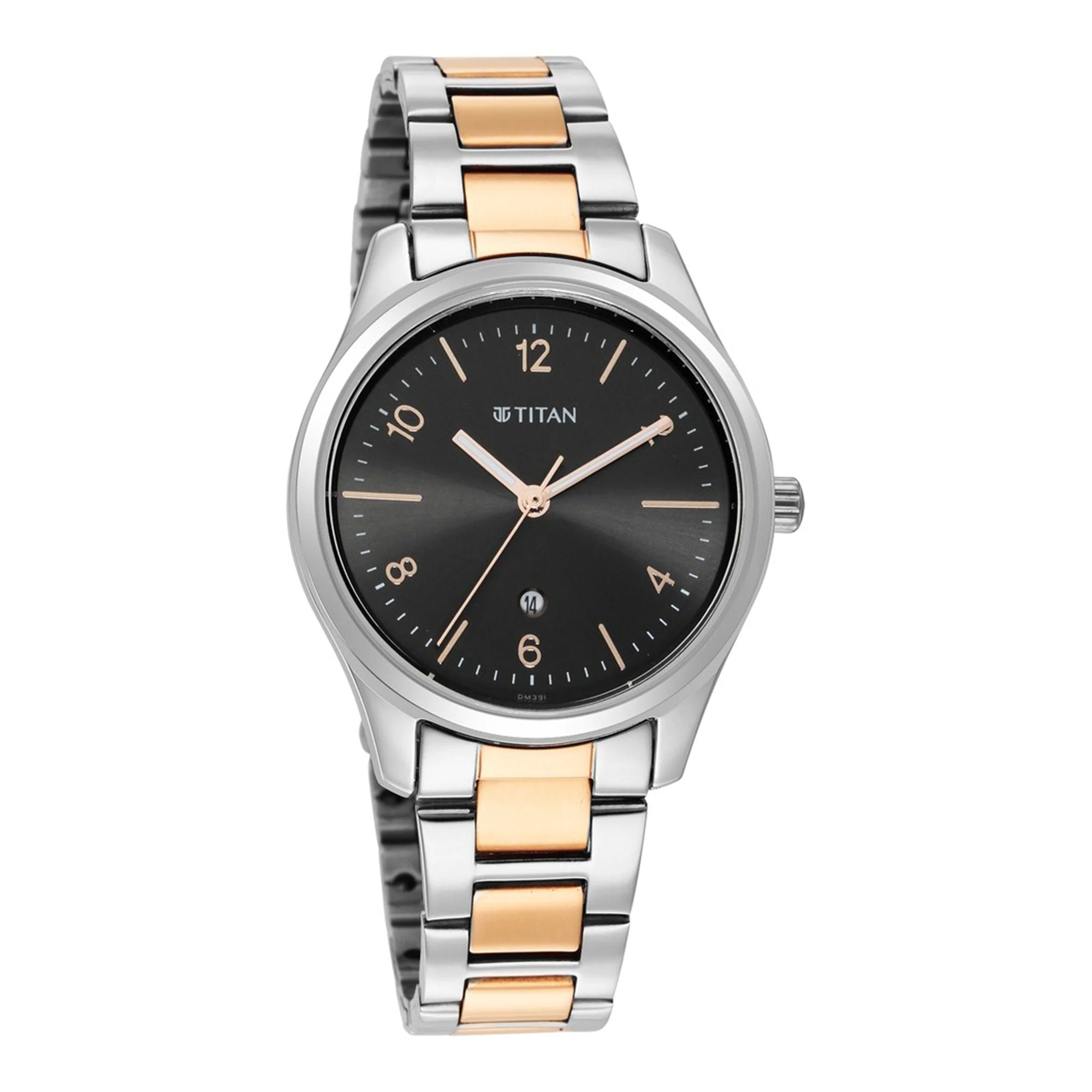 Titan Trendsetters Anthracite Dial Women Watch With Stainless Steel Strap - Image 2