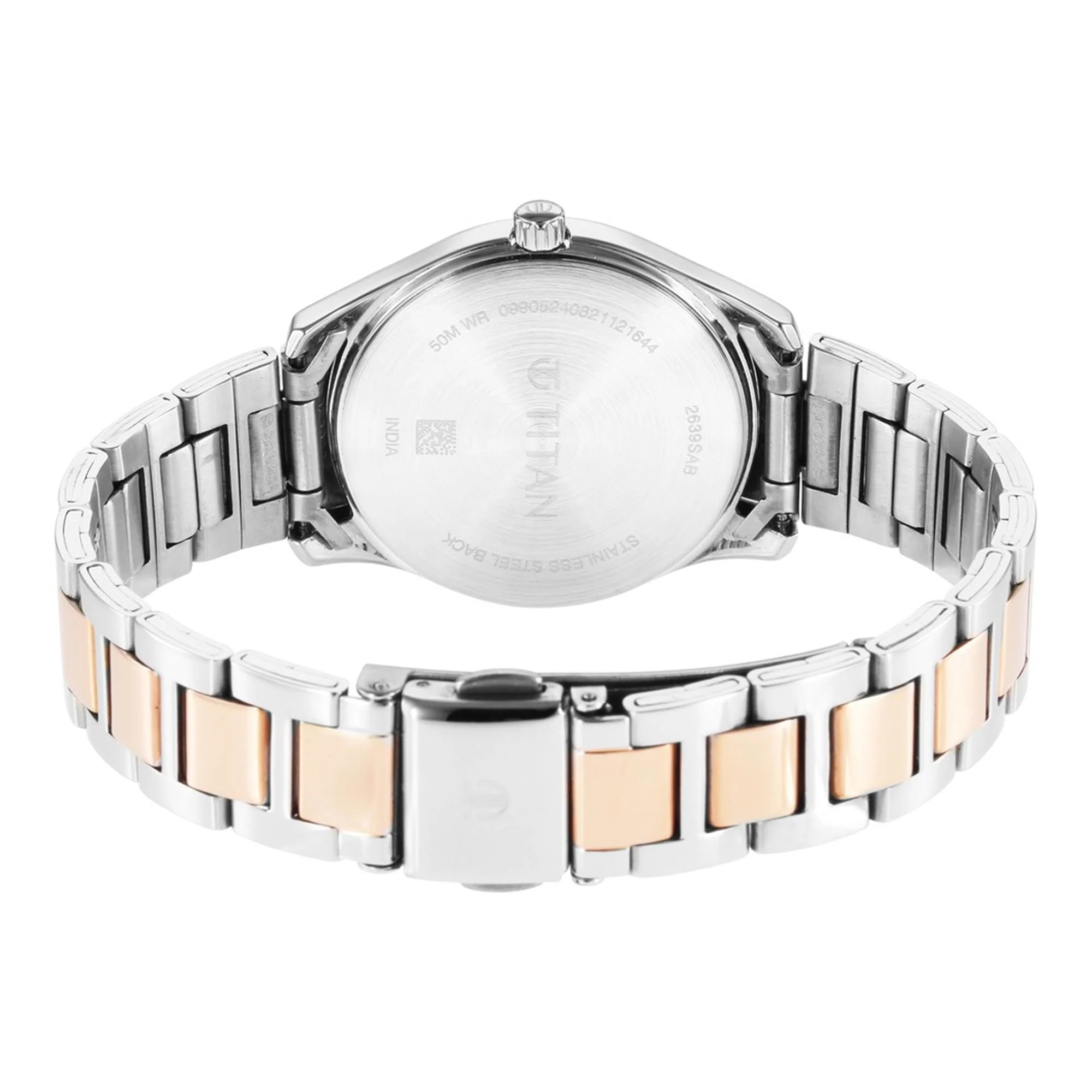 Titan Trendsetters Anthracite Dial Women Watch With Stainless Steel Strap - Image 5