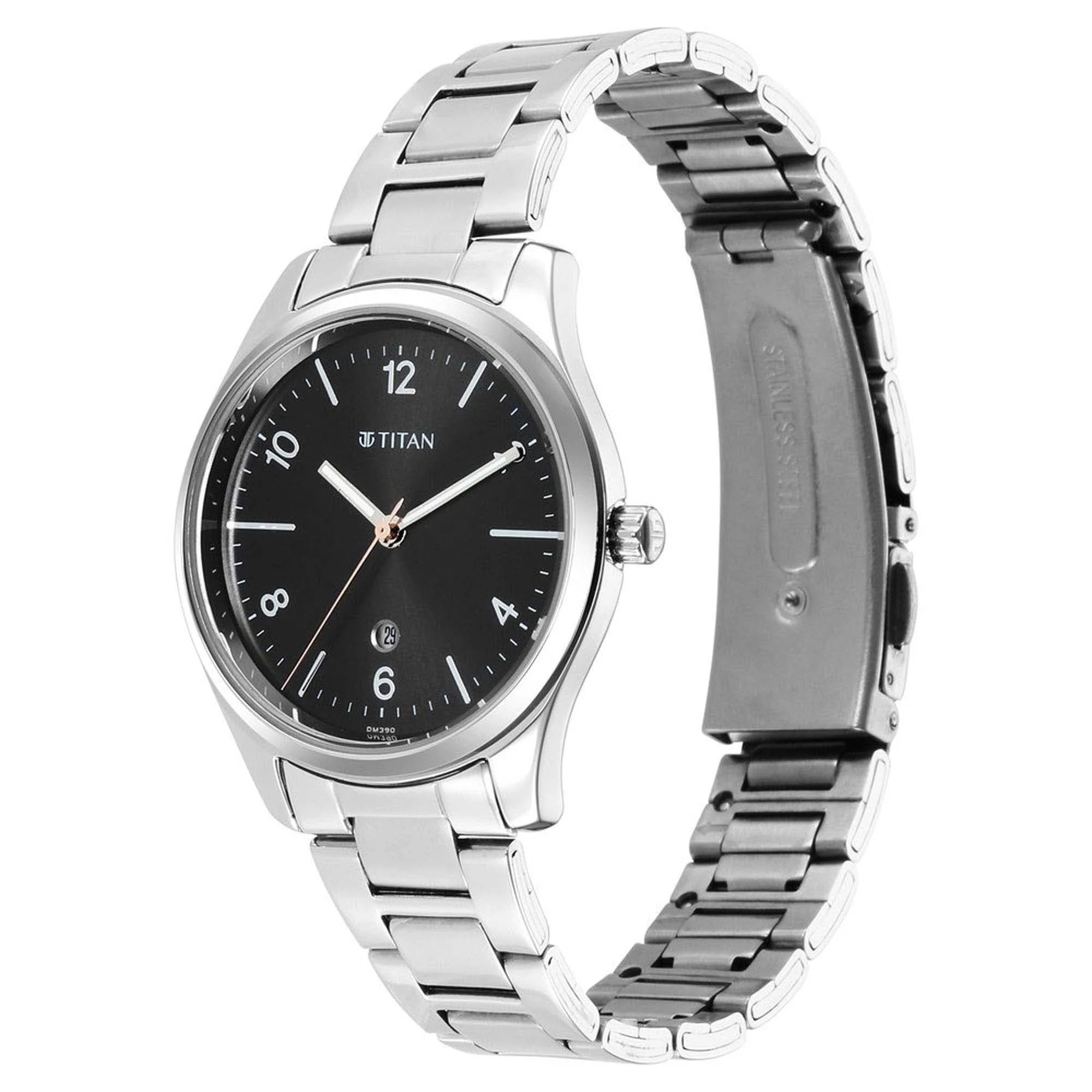 Titan Trendsetters Black Dial Analog Stainless Steel Strap watch for Women - Image 3