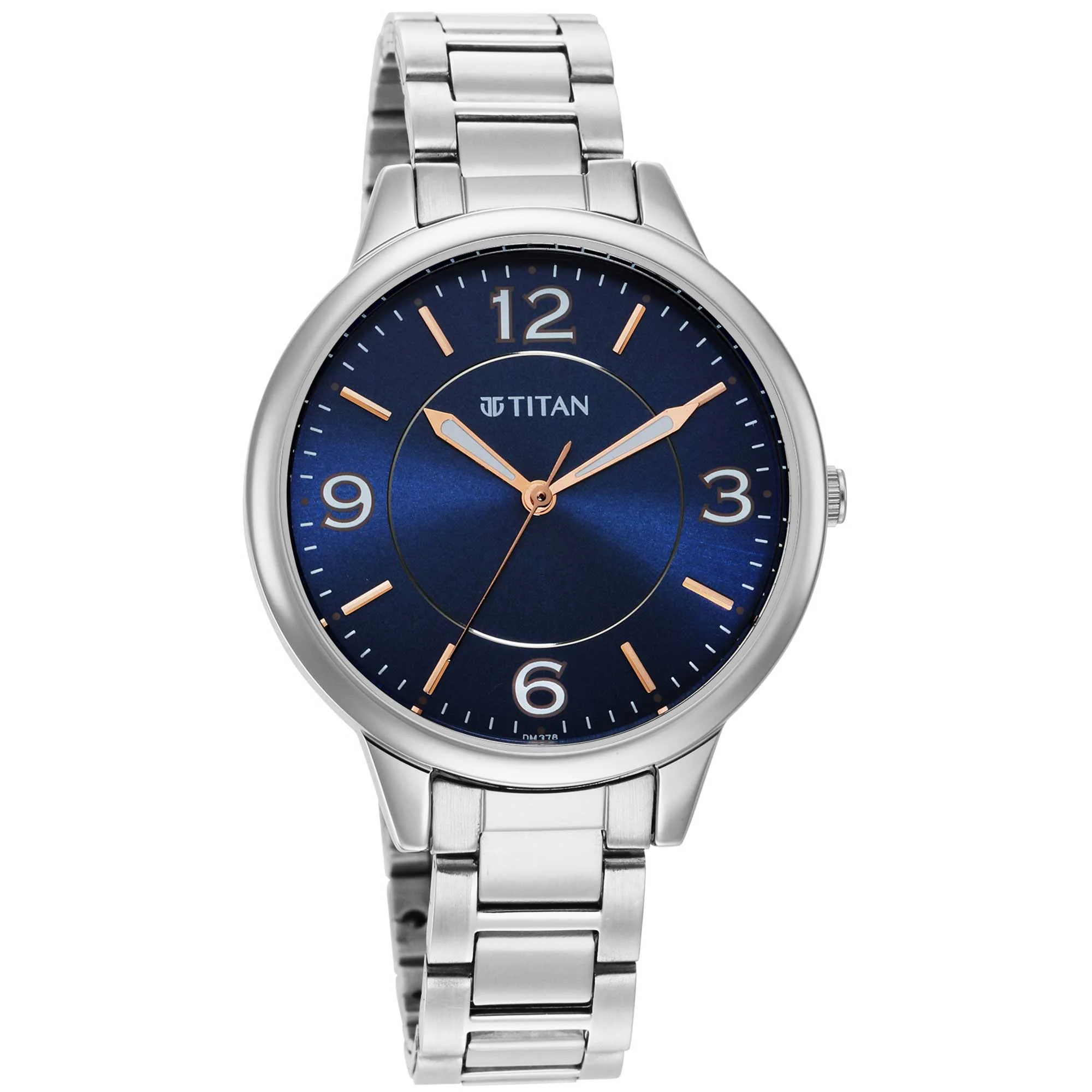 Titan Trendsetters Blue Dial Women Watch With Stainless Steel Strap - Image 2