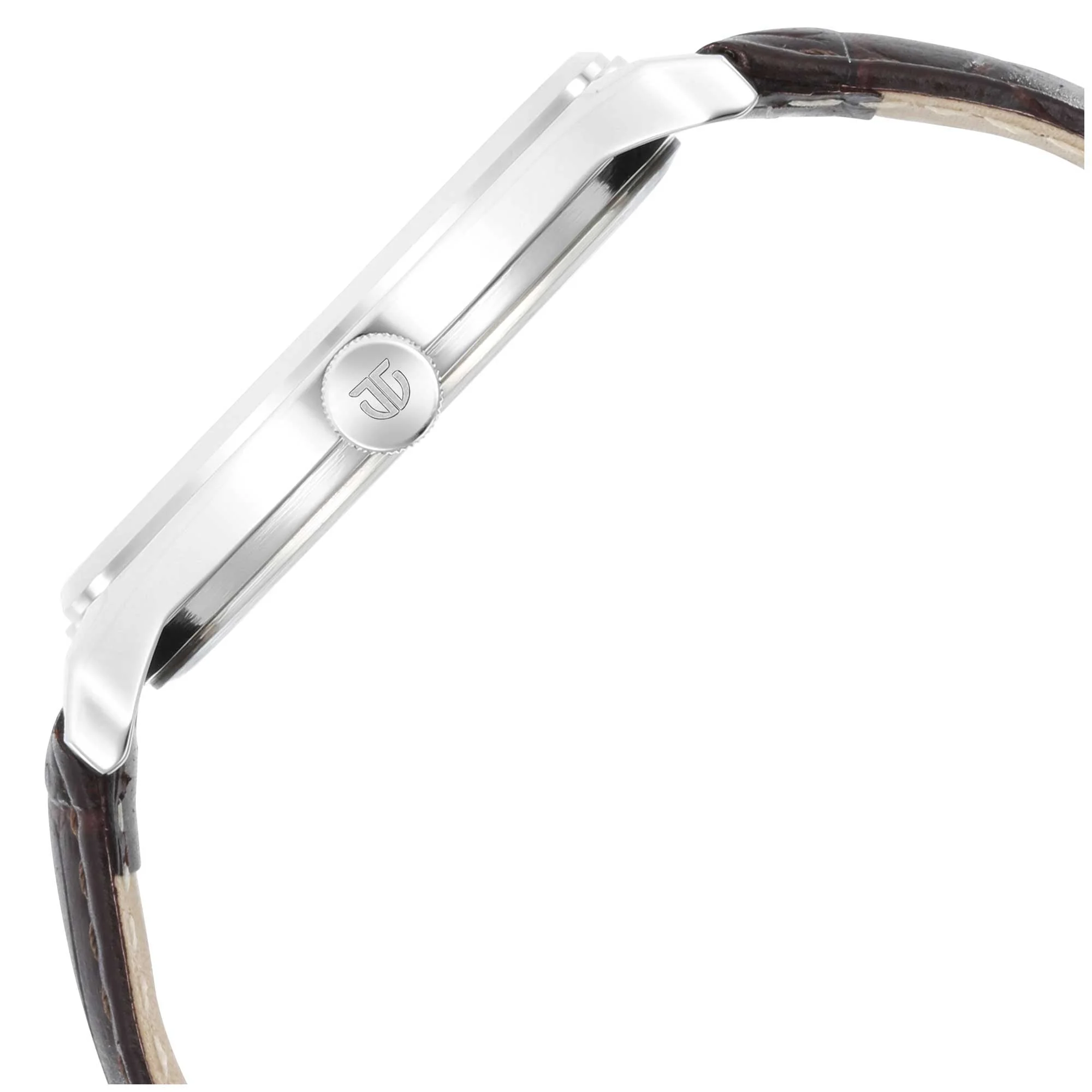 Titan Trendsetters Dark Brown Dial Analog Leather Strap watch for Men - Image 4