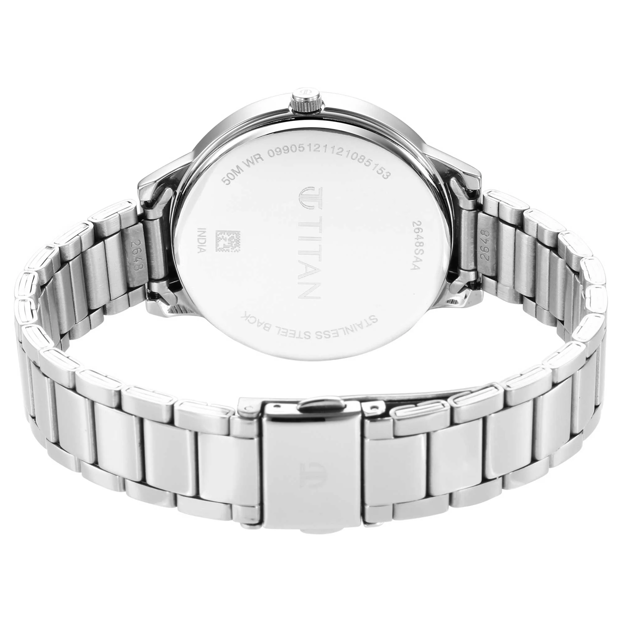 Titan Trendsetters Green Dial Analog Stainless Steel Strap watch for Women - Image 5
