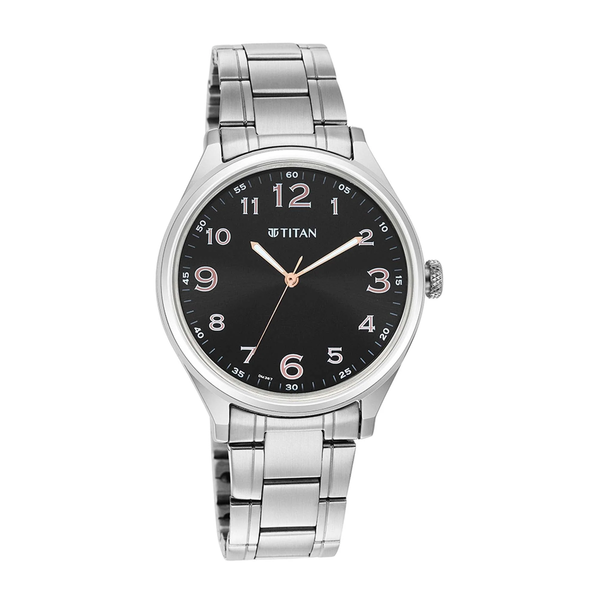 Titan TrendsettersBlack Dial Analog Stainless Steel Strap watch for Men - Image 2