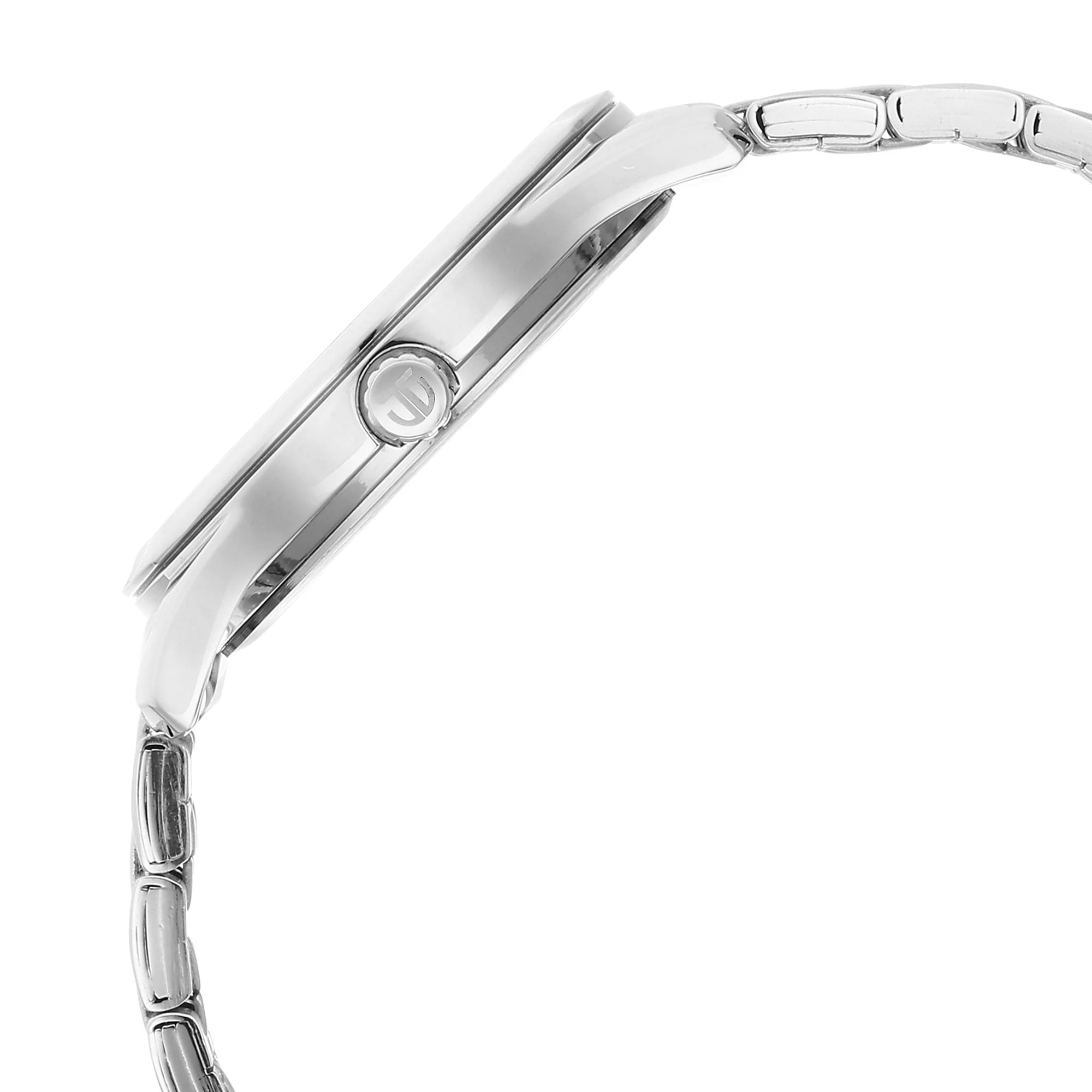 Titan Urban Analog Silver White Dial Metal Strap Watch for Men - Image 4