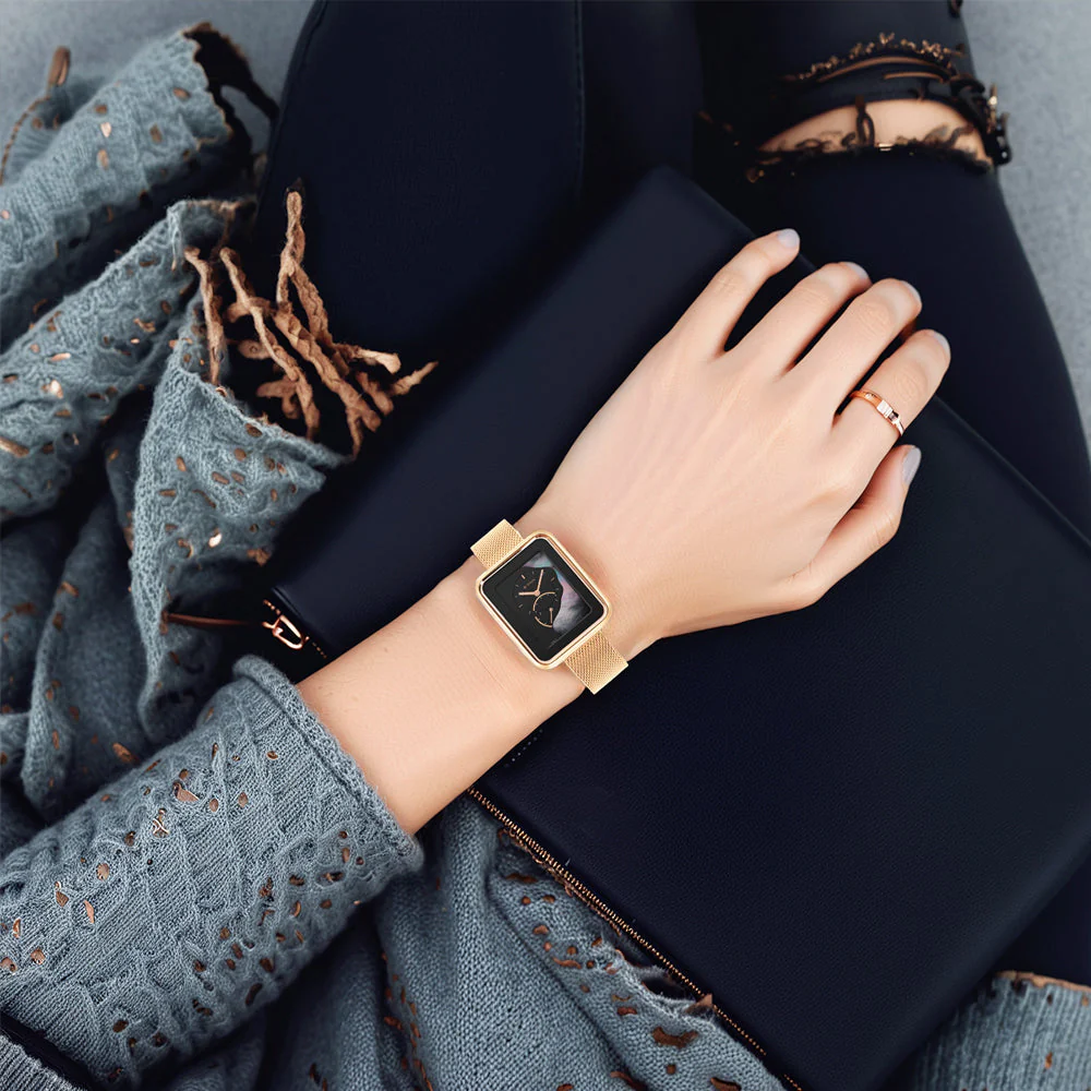 Titan Wander Black MOP Dial Analog Stainless Steel Strap watch for Women - Image 6