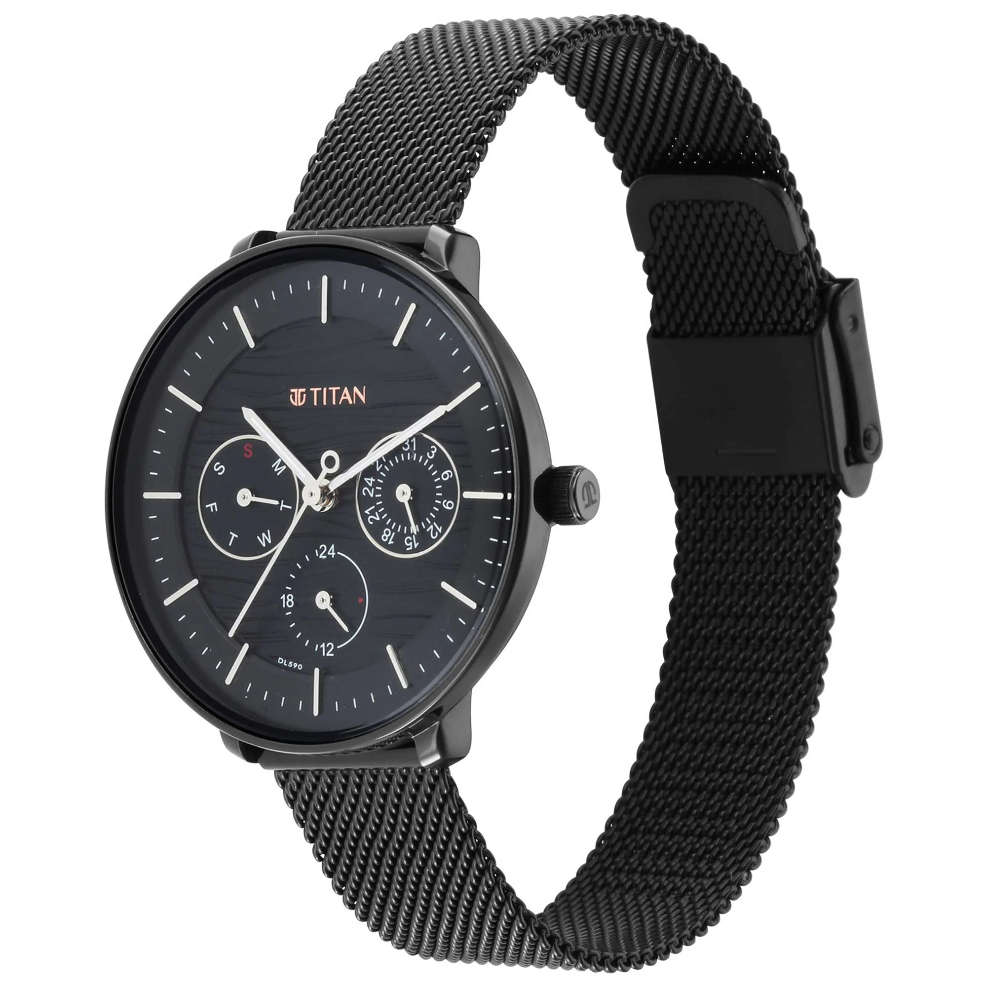 Titan Workwear Analog Stainless Steel Strap Watch for Women - Image 2