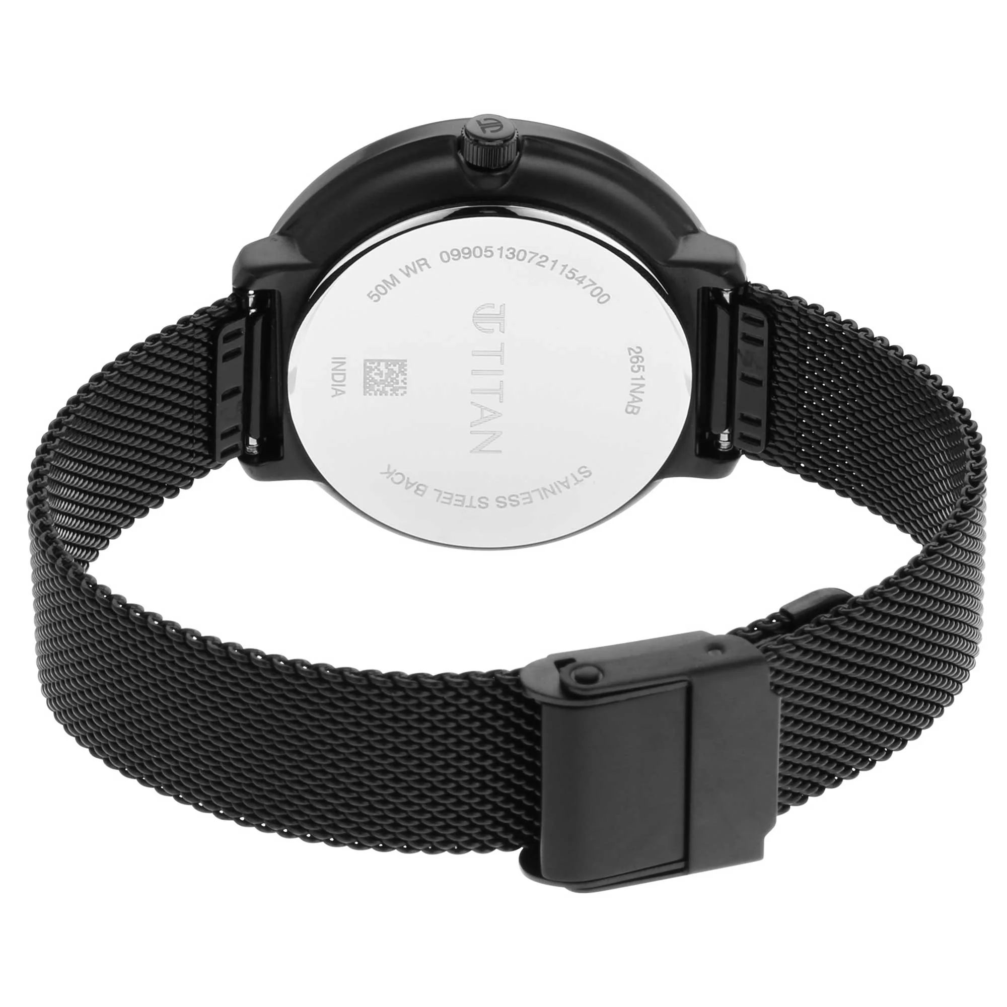 Titan Workwear Analog Stainless Steel Strap Watch for Women - Image 4