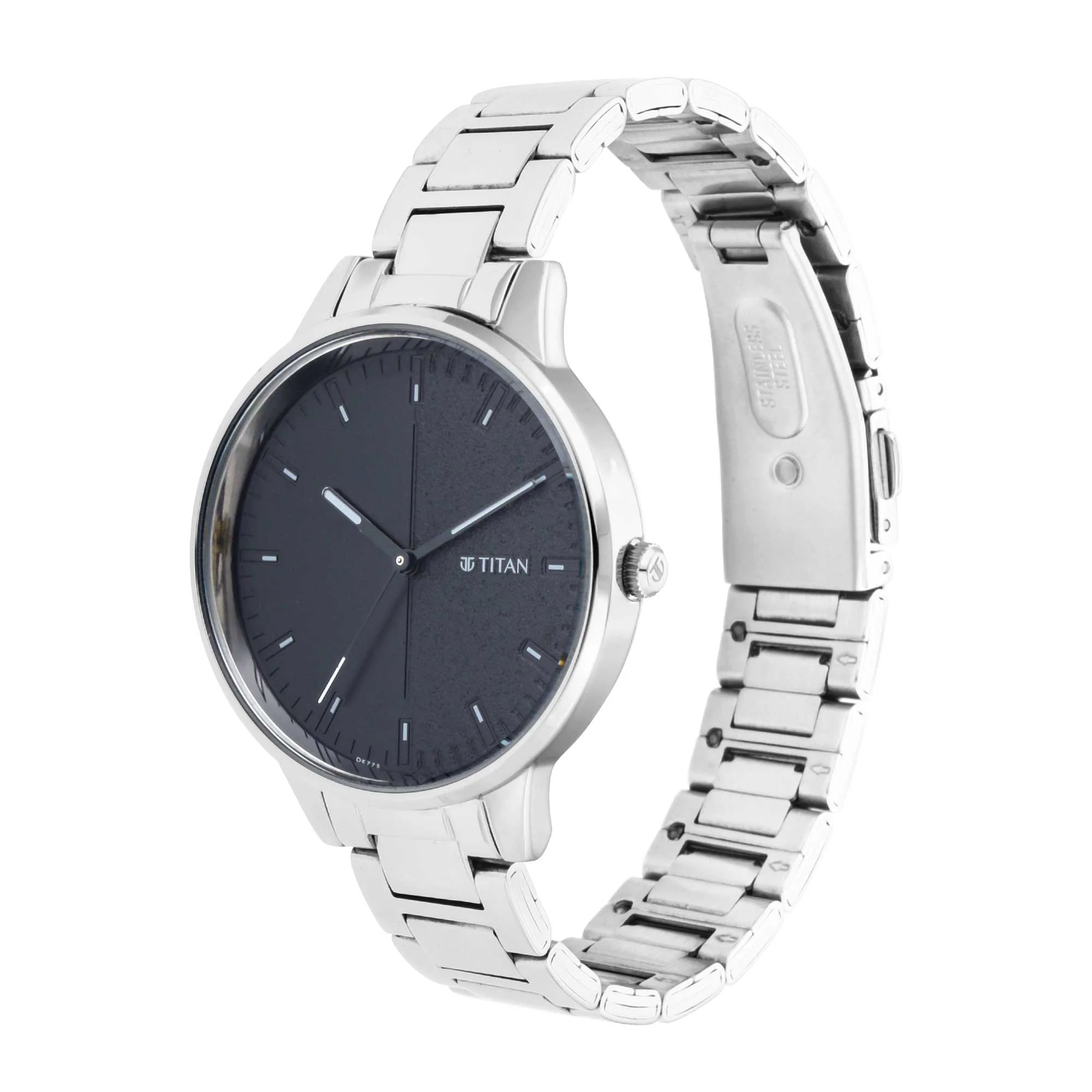 Titan Workwear Black Dial Analog Metal Strap watch for Women - Image 3