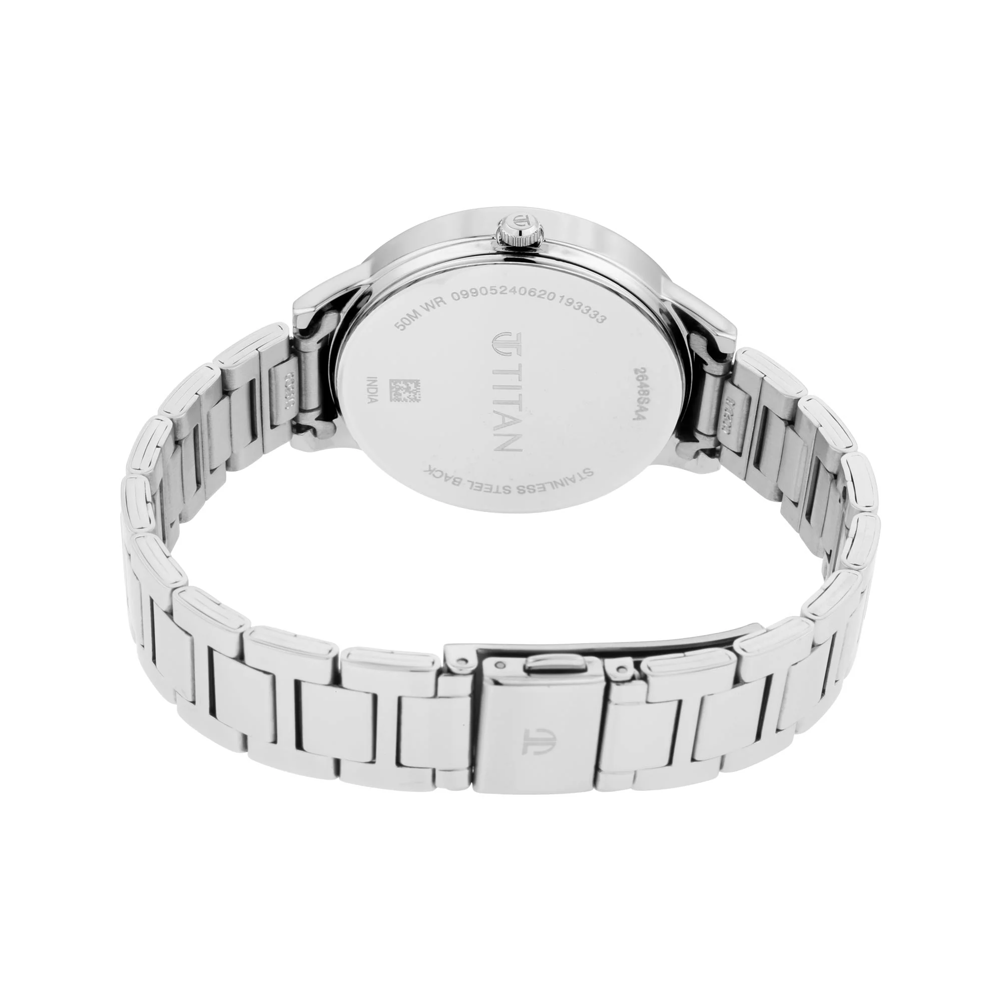 Titan Workwear Black Dial Analog Metal Strap watch for Women - Image 5