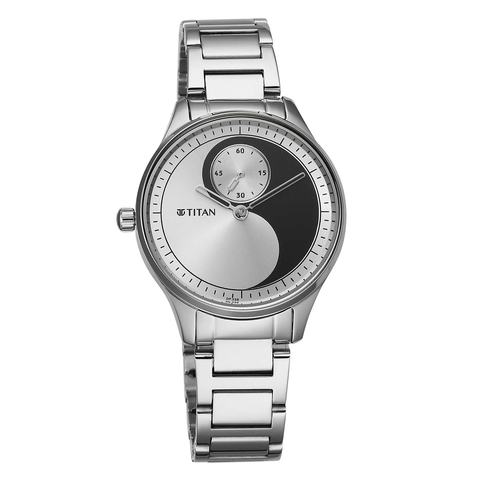 Titan Yin & Yang Black Dial Analog Stainless steel Strap Watch for Women - Image 3
