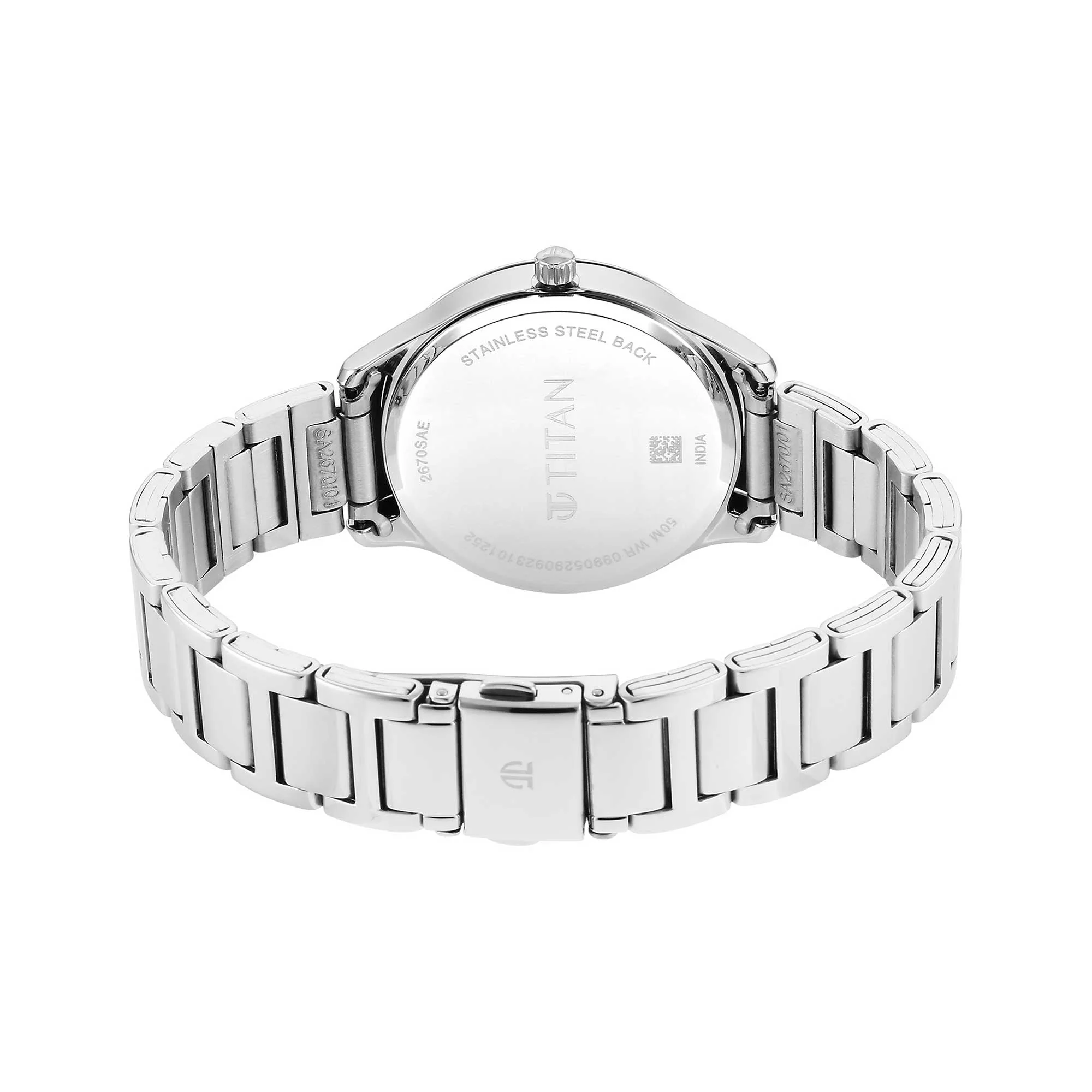 Titan Yin & Yang Black Dial Analog Stainless steel Strap Watch for Women - Image 6