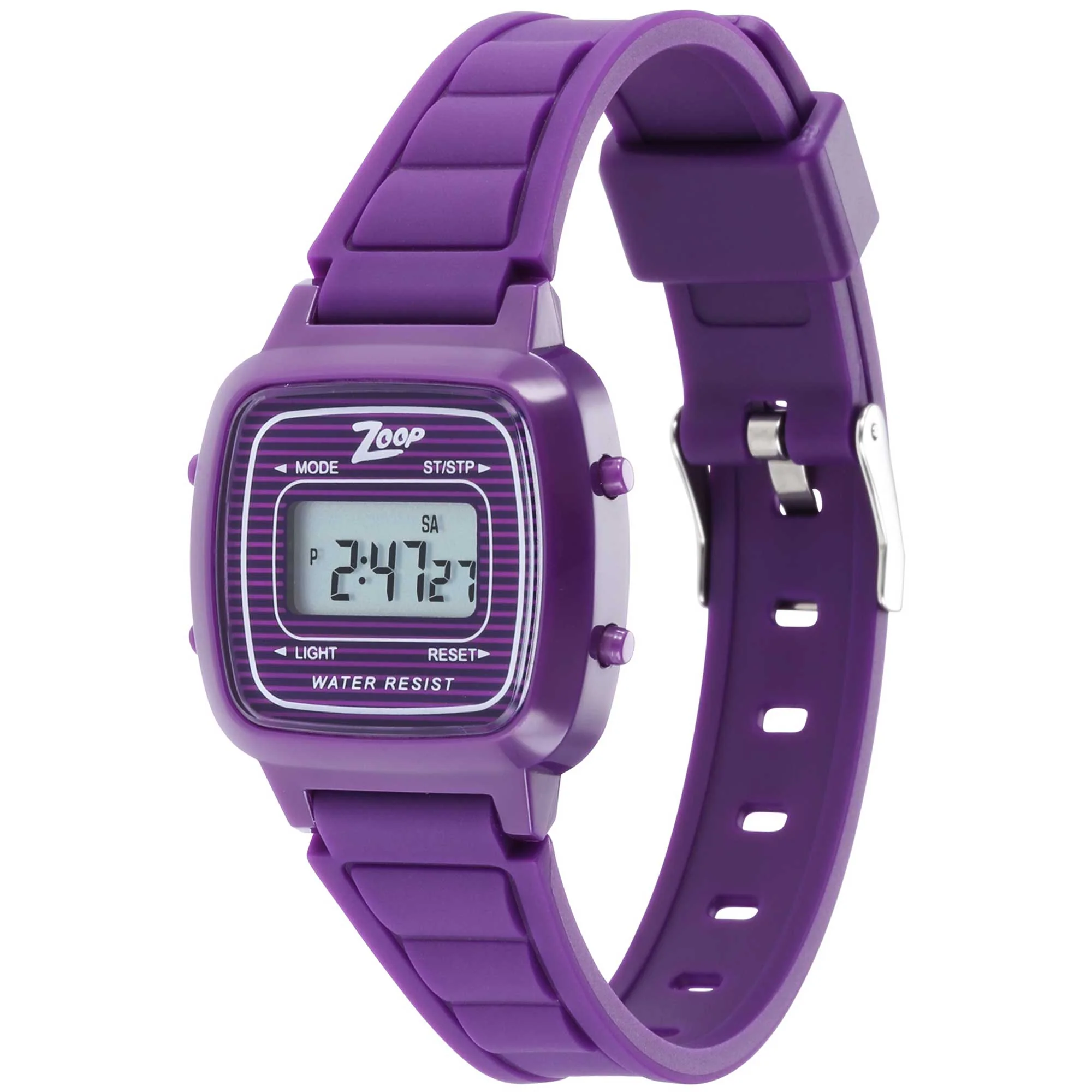Zoop By Titan DigitalWhite Dial Plastic Strap Watch for Kids - Image 3