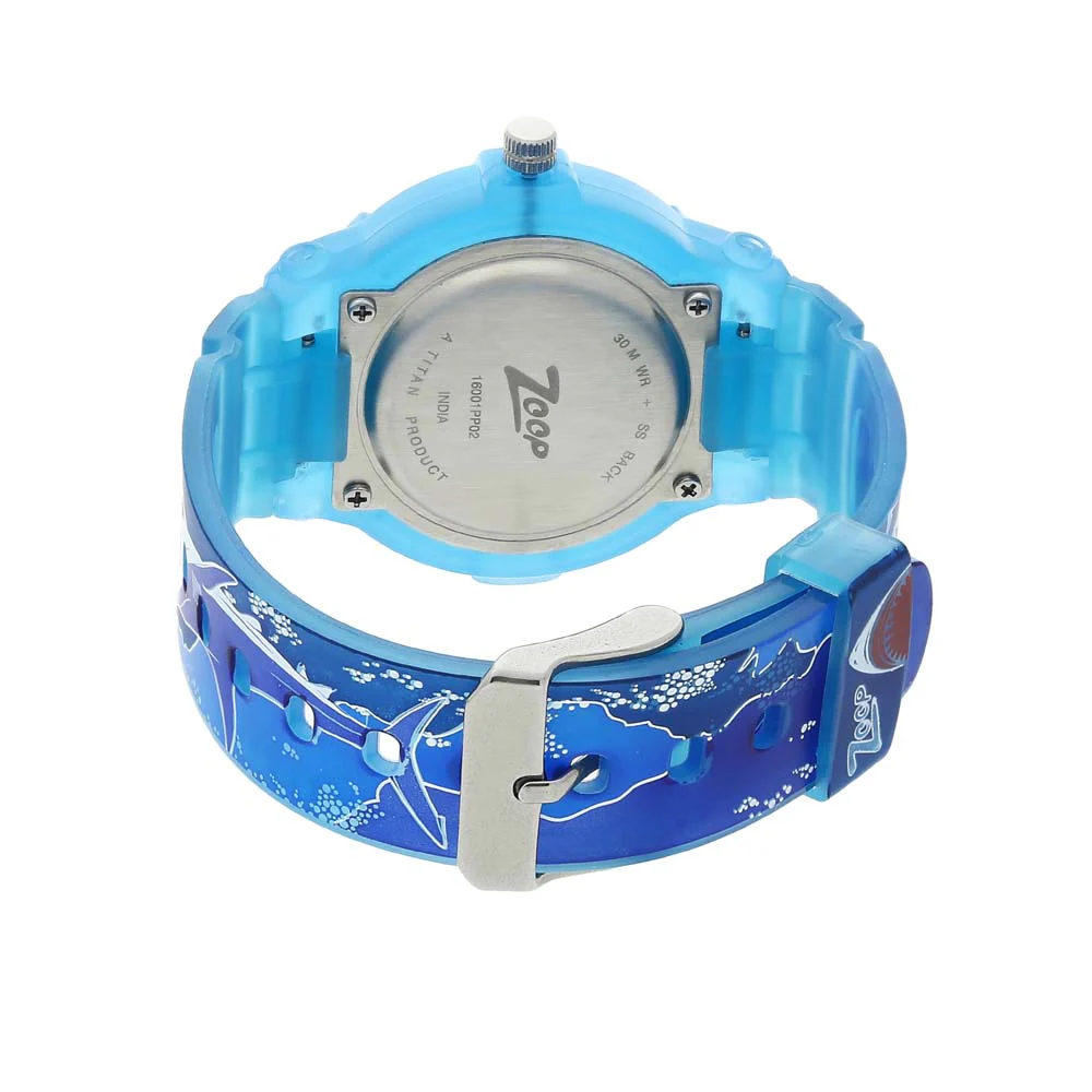 Zoop By Titan Quartz Analog Blue Dial PU Strap Watch for Kids - Image 4