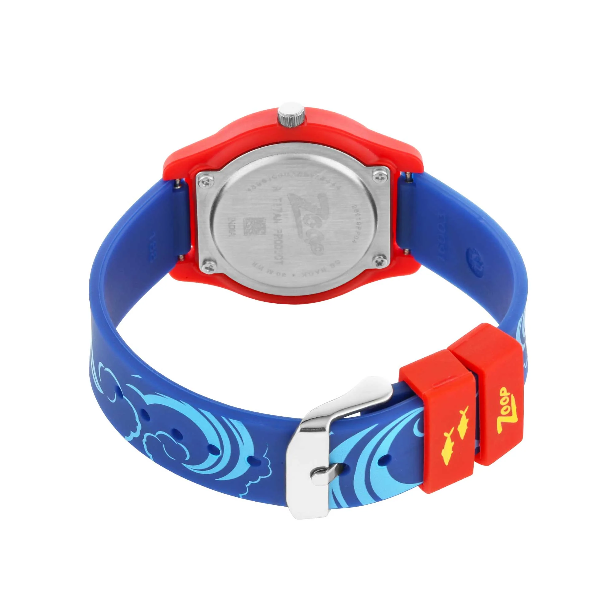 Zoop By Titan Quartz Analog Blue Dial PU Strap Watch for Kids - Image 5