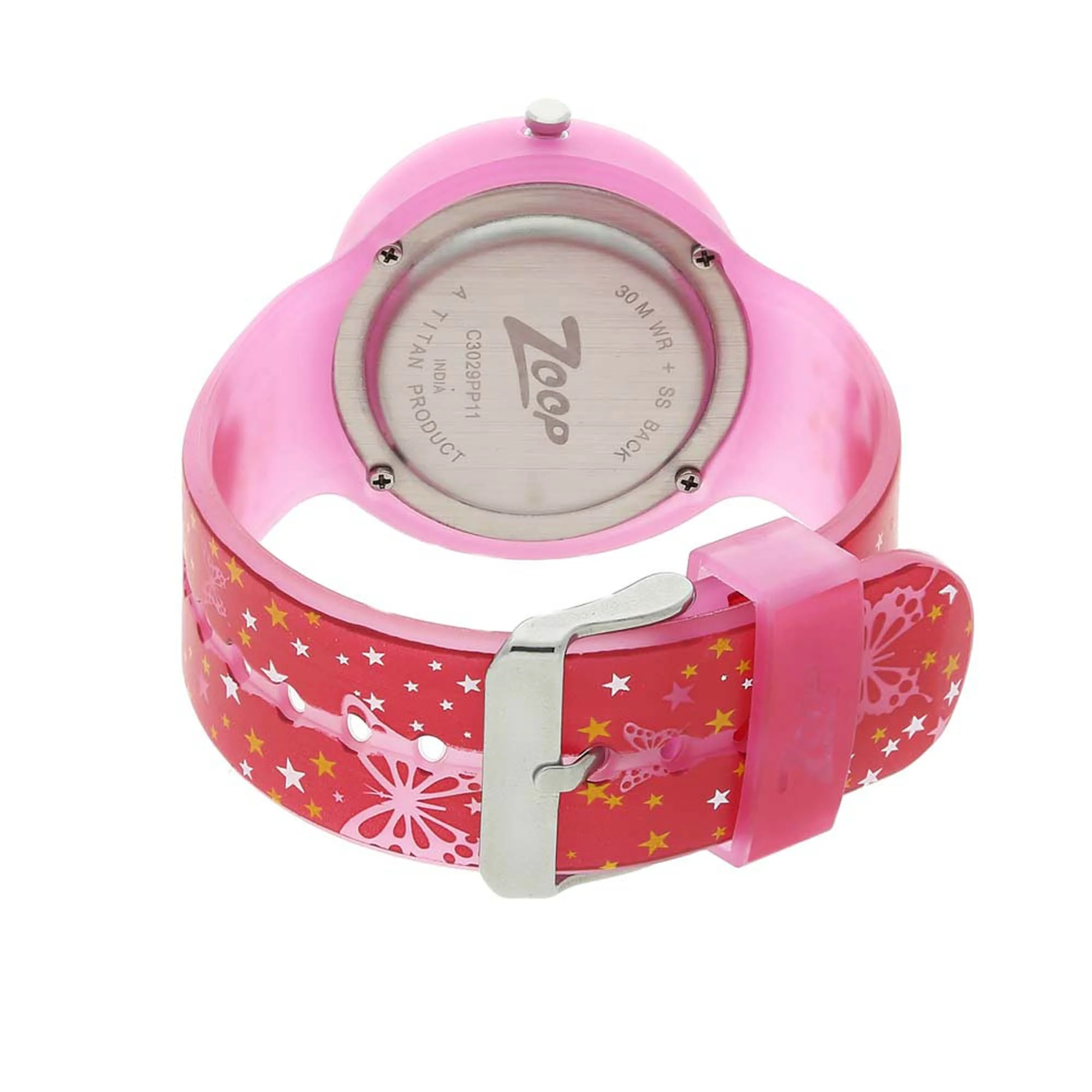 Zoop By Titan Quartz Analog Blue Dial PU Strap Watch for Kids - Image 4