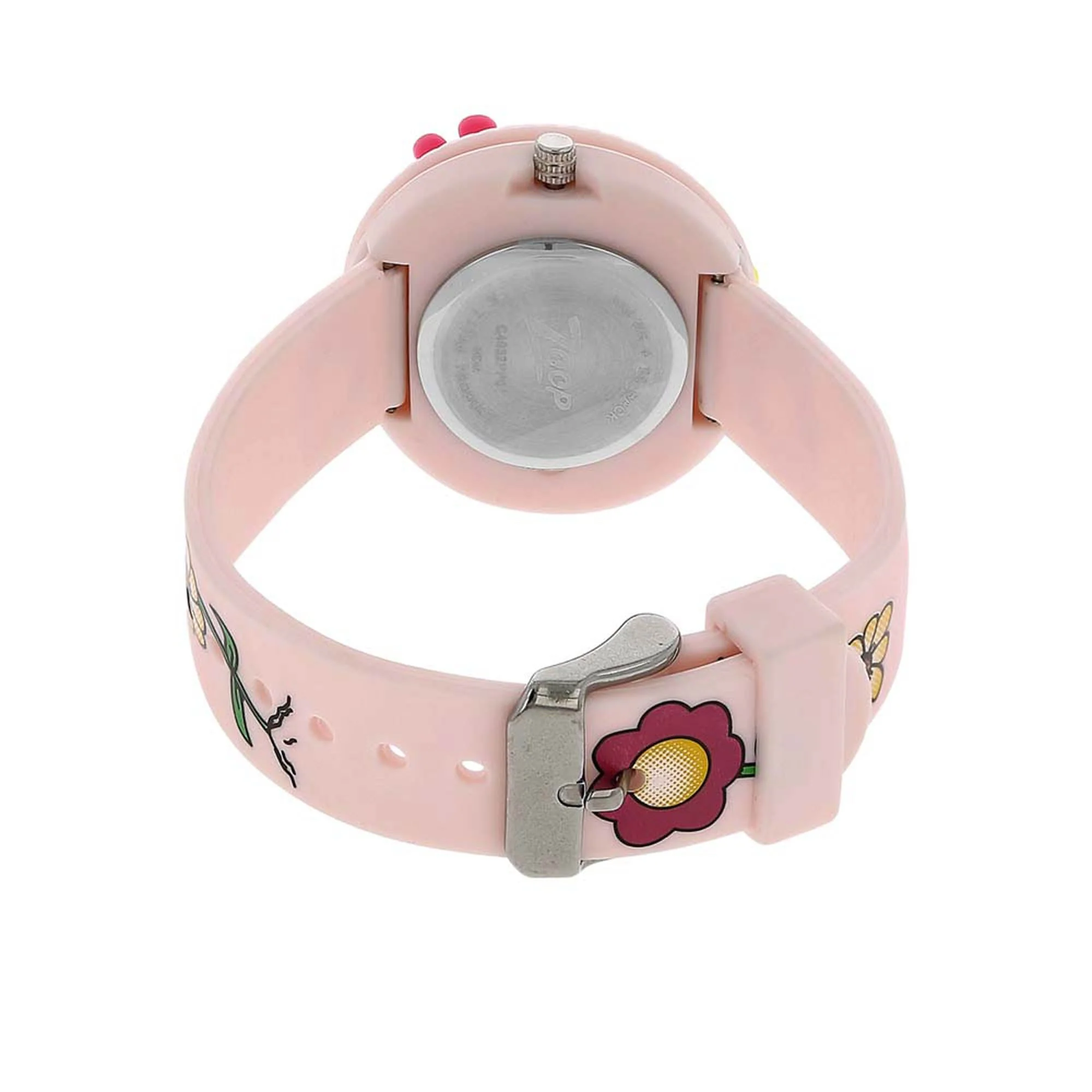 Zoop By Titan Quartz Analog Golden Dial PU Strap Watch for Kids - Image 4