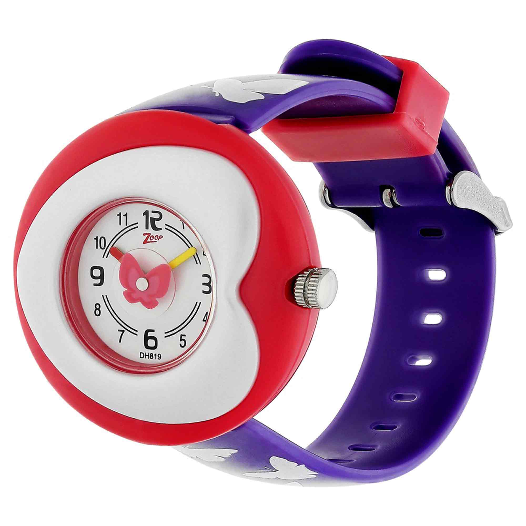 Zoop By Titan Quartz Analog Multicoloured Dial PU Strap Watch for Kids - Image 3