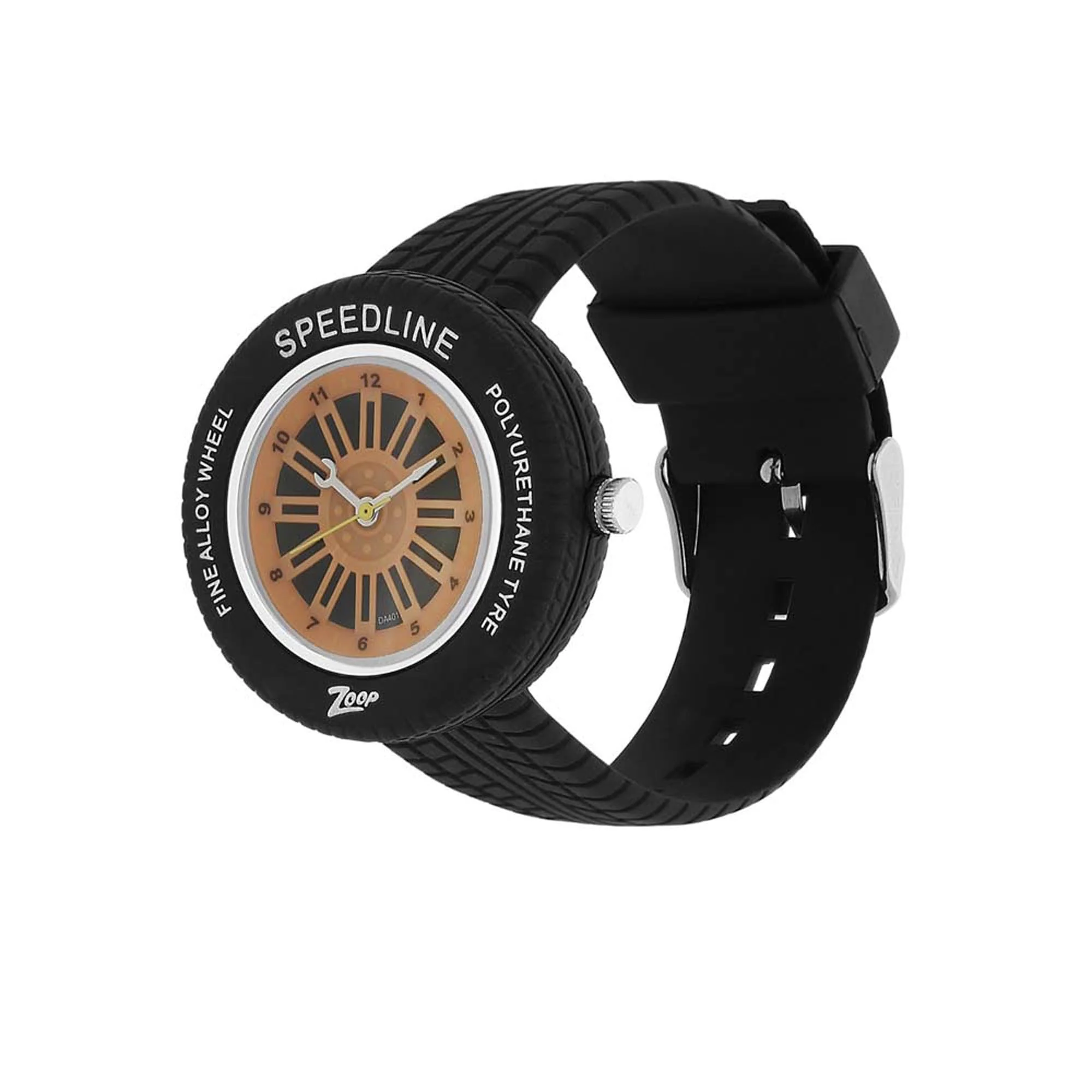 Zoop By Titan Quartz Analog Orange Dial PU Strap Watch for Kids - Image 2