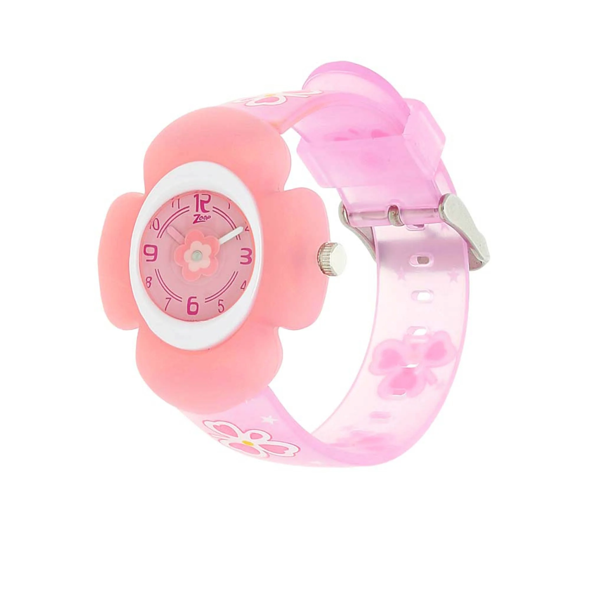 Zoop By Titan Quartz Analog Pink Dial Plastic Strap Watch for Kids - Image 2