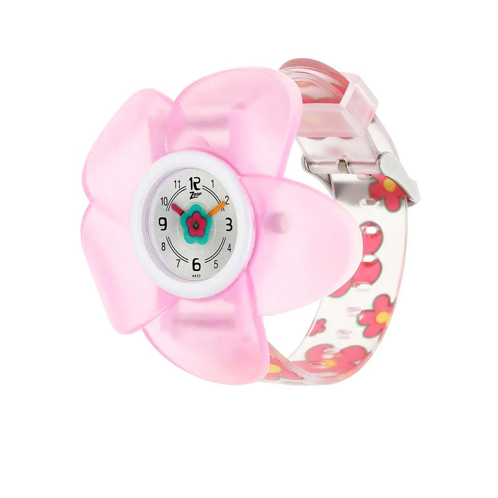 Zoop By Titan Quartz Analog Silver Dial PU Strap Watch for Kids - Image 2