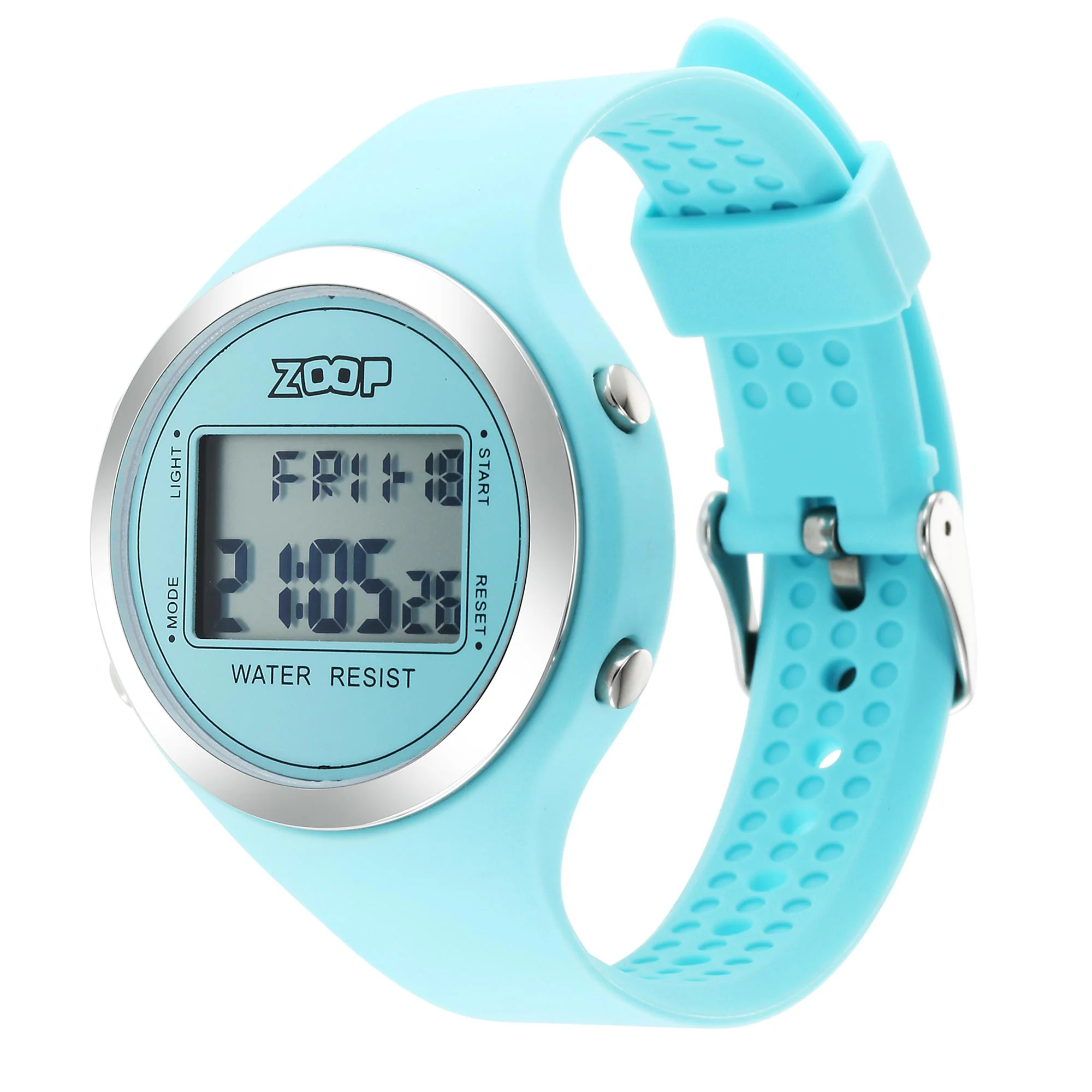 Zoop Digital Dial Unisex Watch With Silicone Strap - Image 3