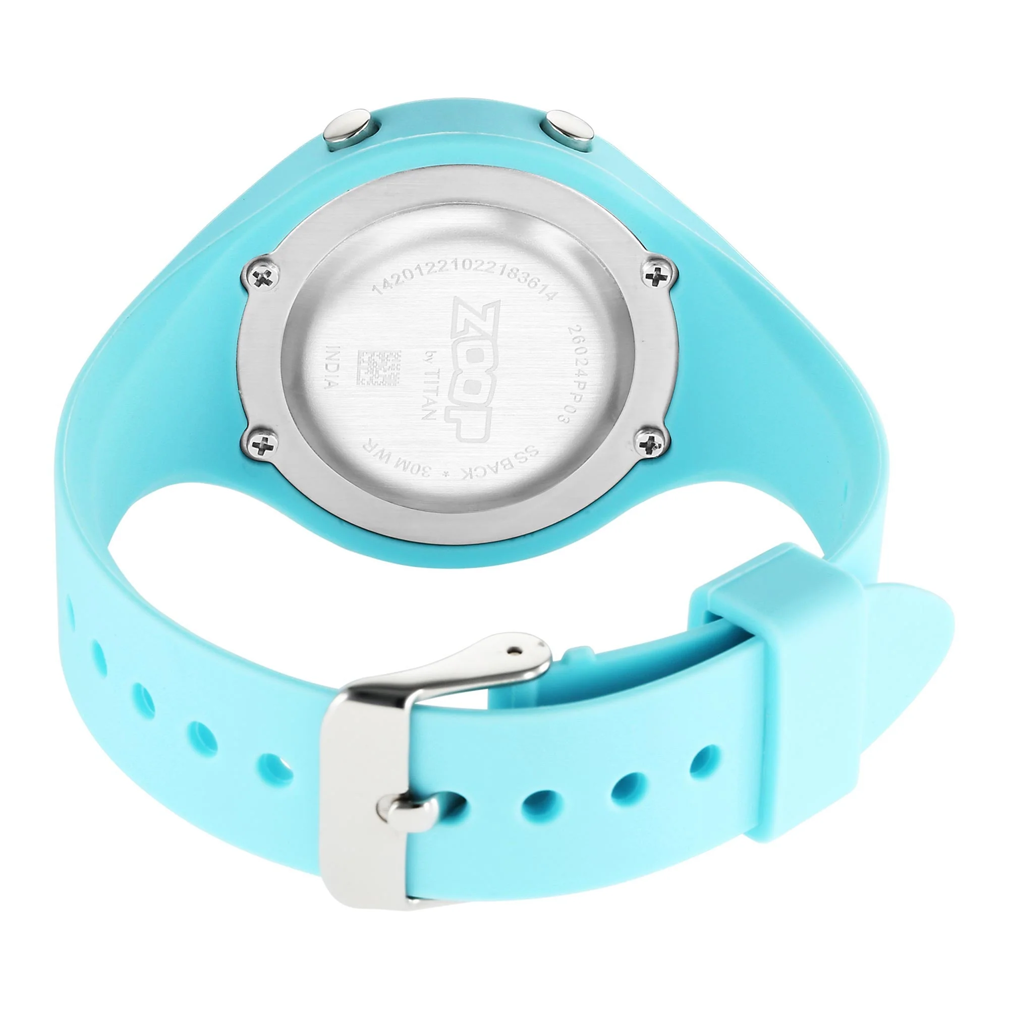 Zoop Digital Dial Unisex Watch With Silicone Strap - Image 5