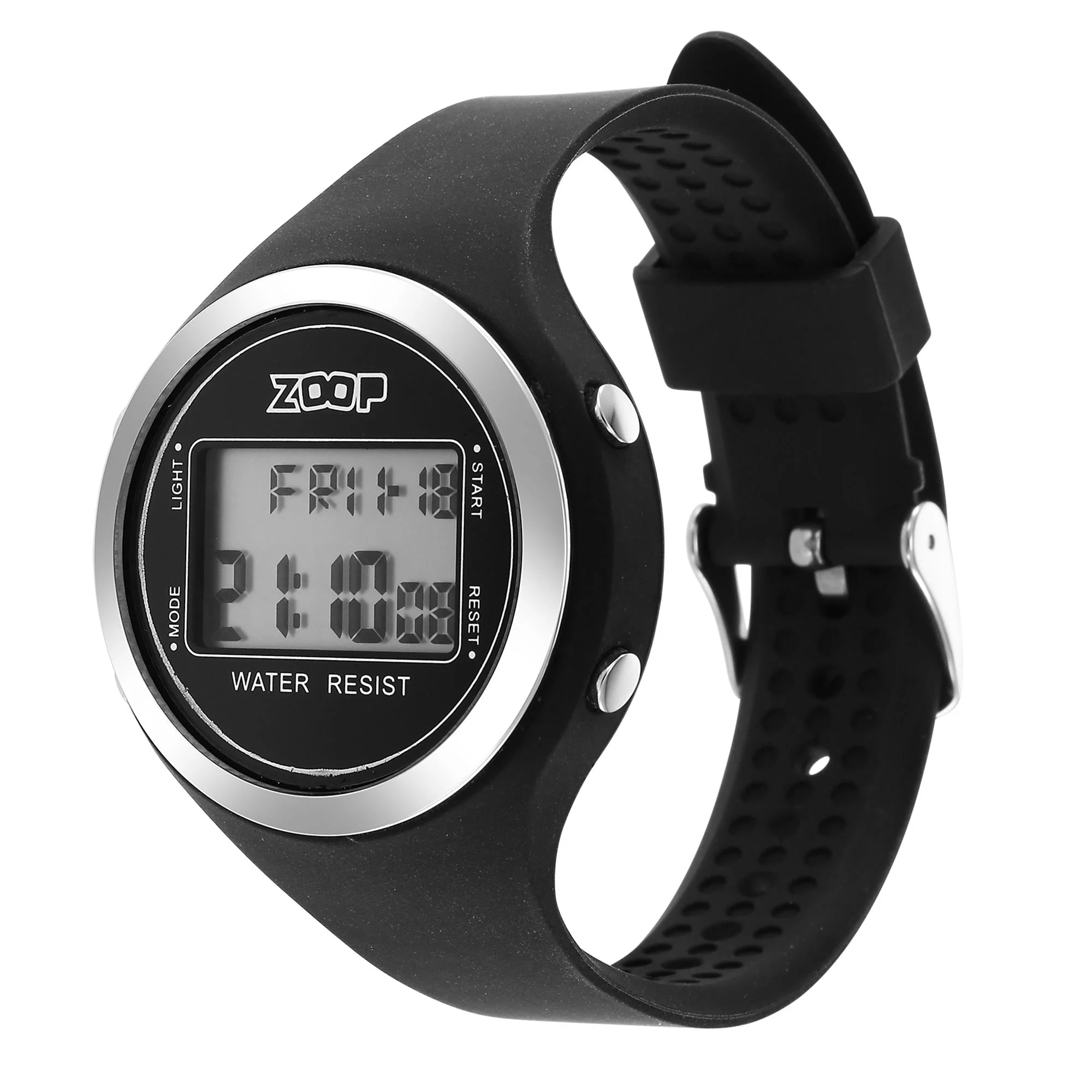 Zoop Zoop Digital Digital Dial Unisex Watch With Silicone Strap - Image 3